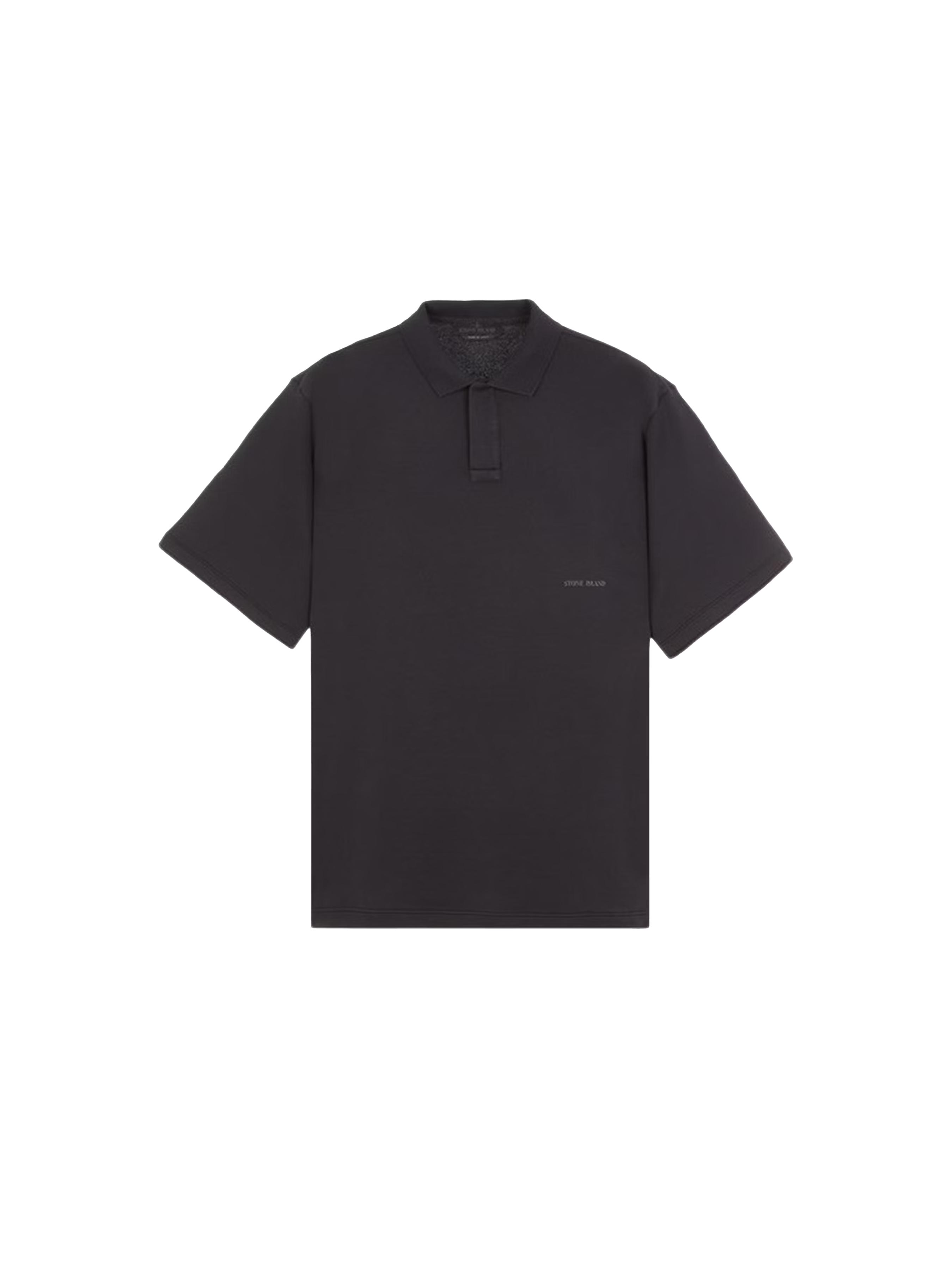 Stone Island Ghost Polo Shirt 'Black'-9540139712842-The Attic