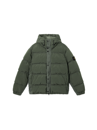 Stone Island Nylon Metal Hooded Down Jacket 'Green'