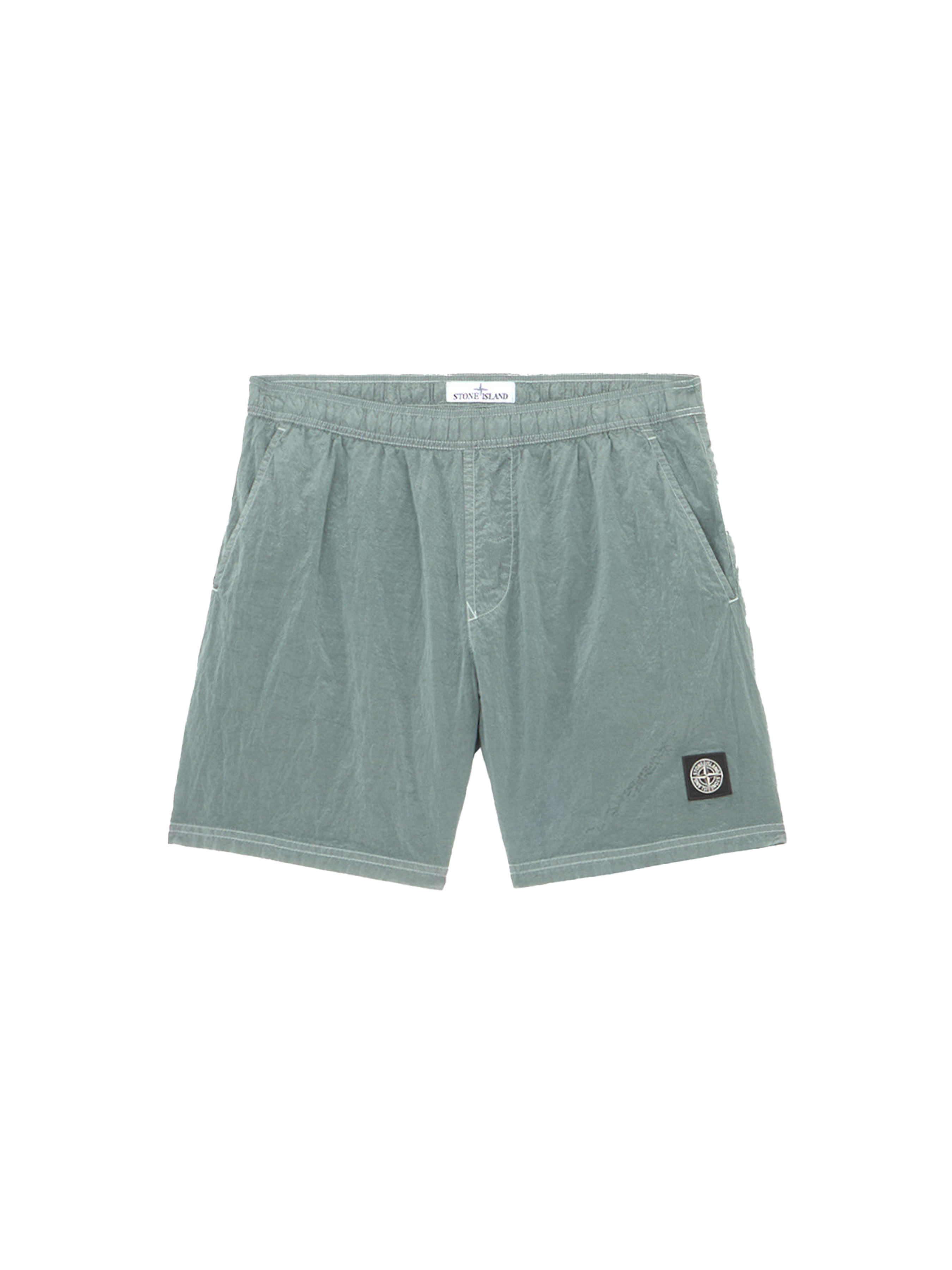 Stone Island Nylon Swim Short 'Green Grey'-9516155273546-The Attic