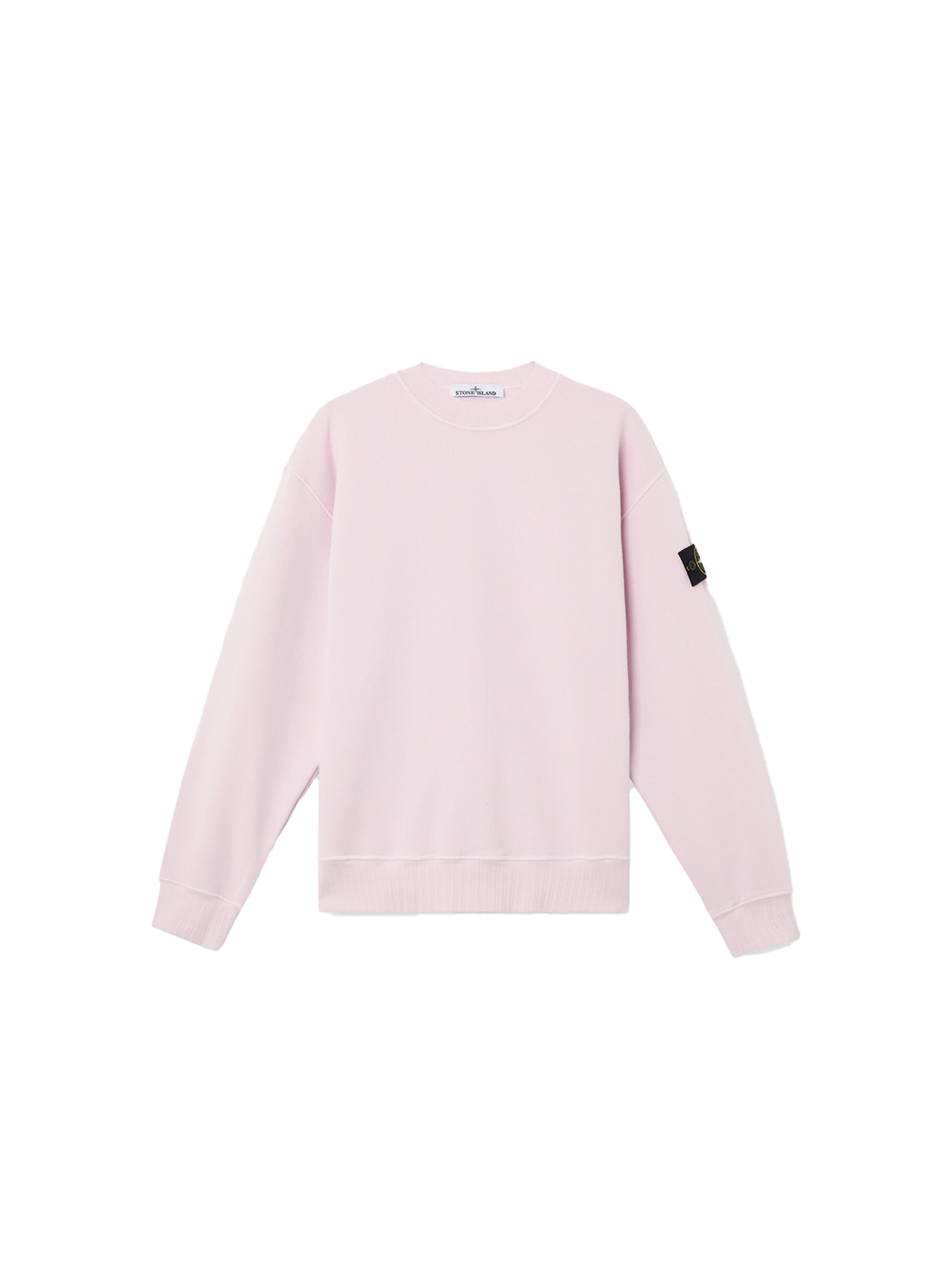 Stone Island Oversized-Fit Heavy Fleece Crewneck Sweatshirt 'Pink'