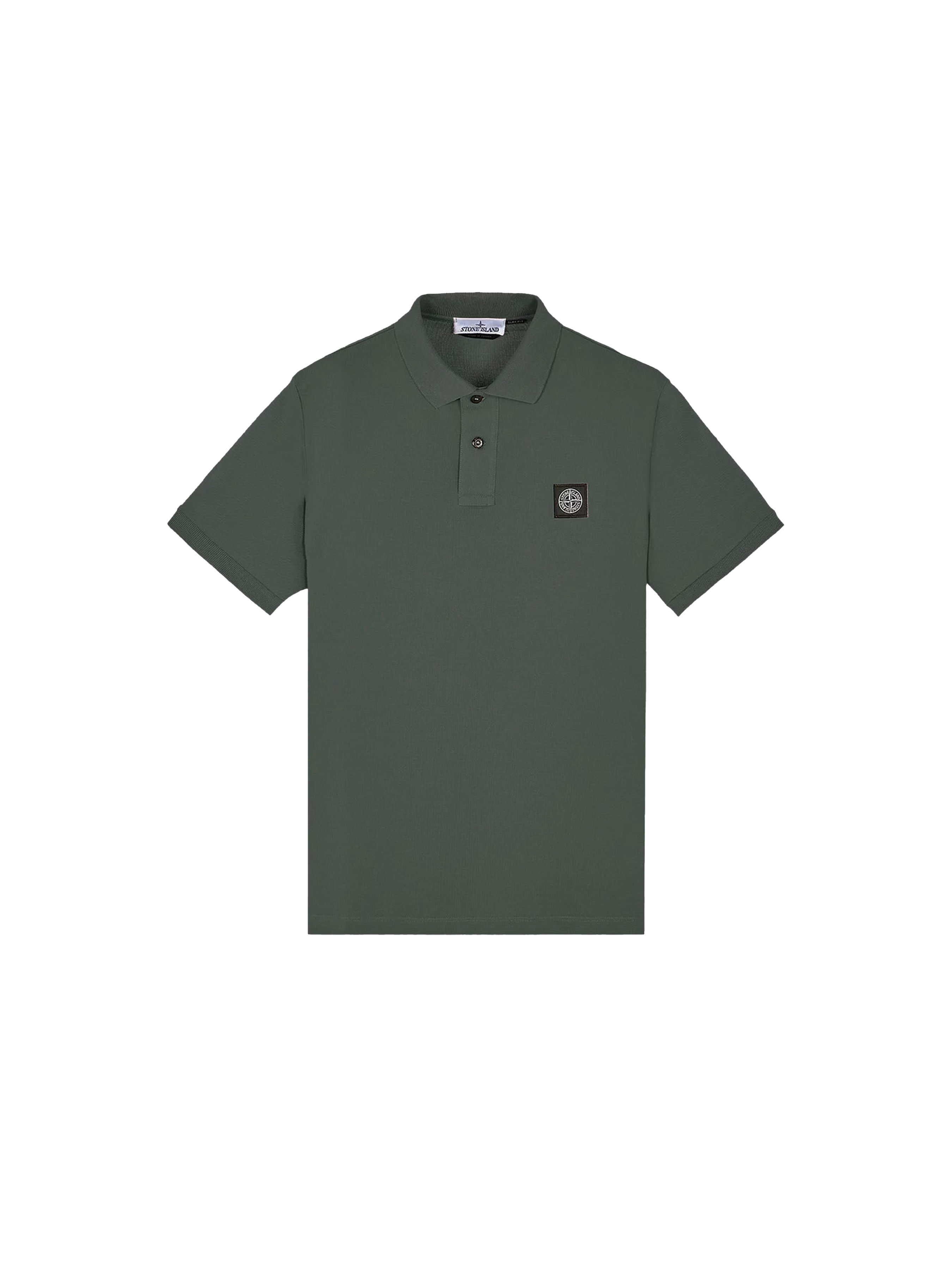 Stone Island Polo 'Green' (Slim Fit)-9601900740938-The Attic