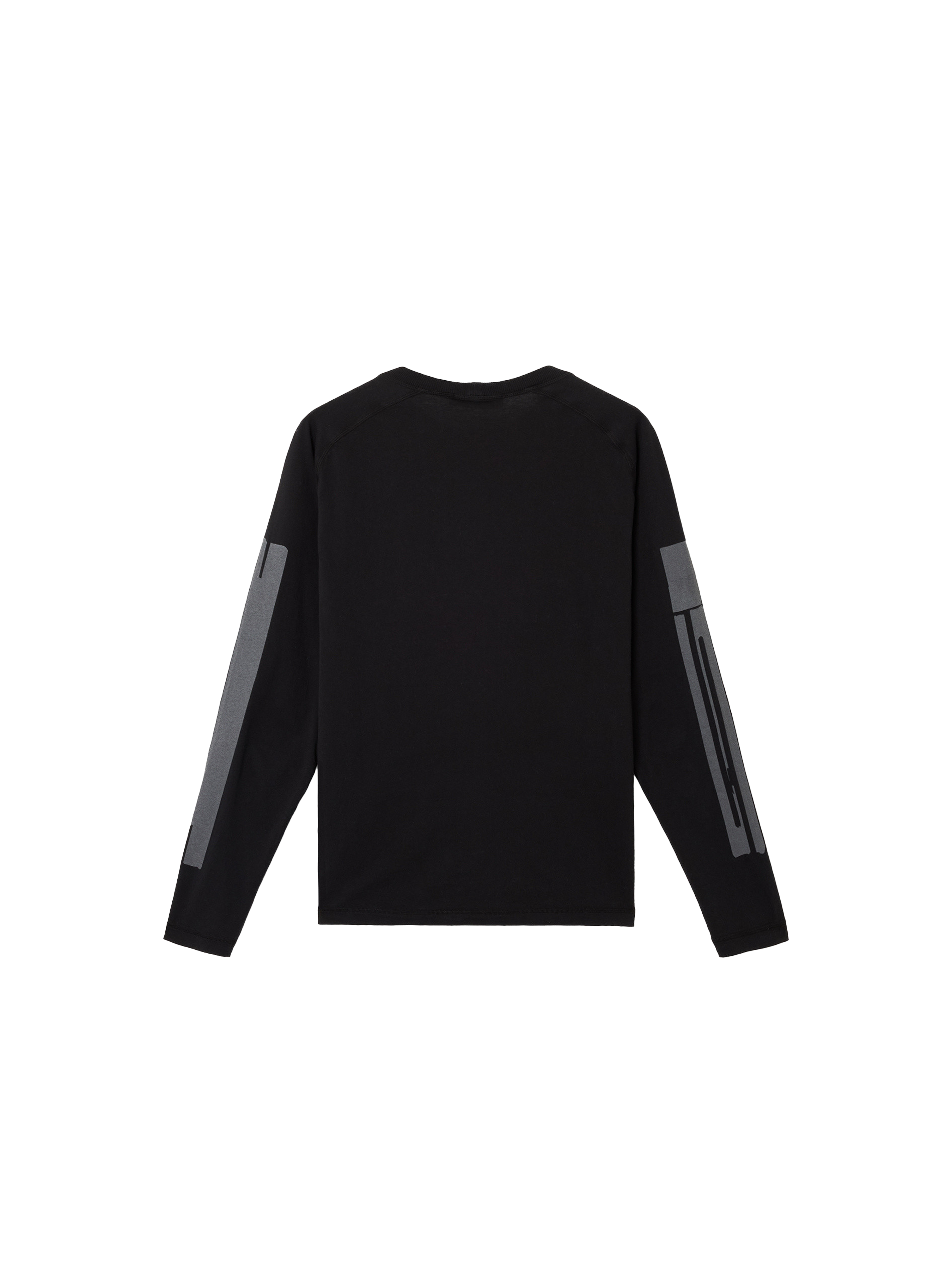 Stone Island Reflective Institutional Three Longsleeve 'Black'-10015597625674-The Attic