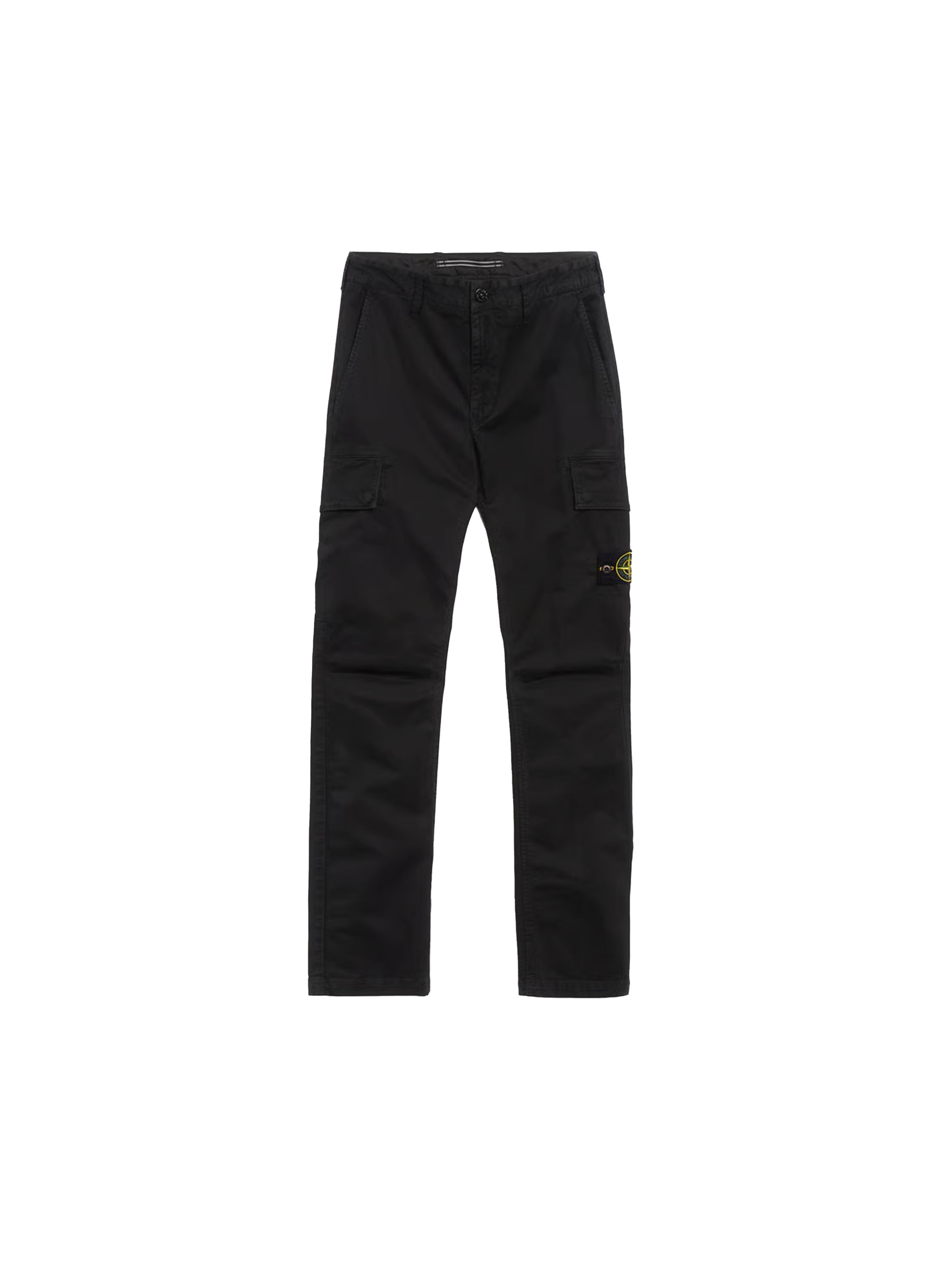 Stone Island Skinny Cargo Pants 'Black'-8748060672330-The Attic