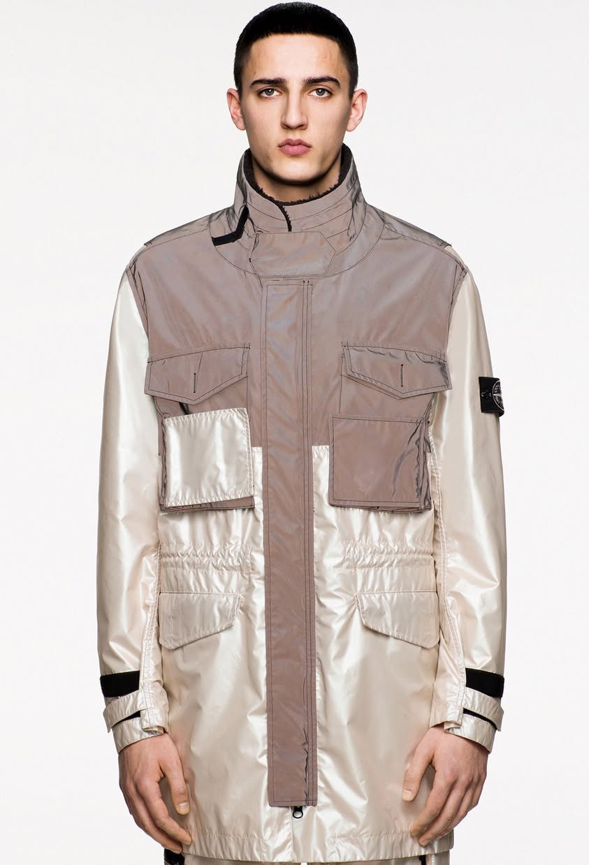 Stone Island Iridescent Coating Tela Reflex Mat 3 in 1 Jacket - Size XL (ARCHIVE)