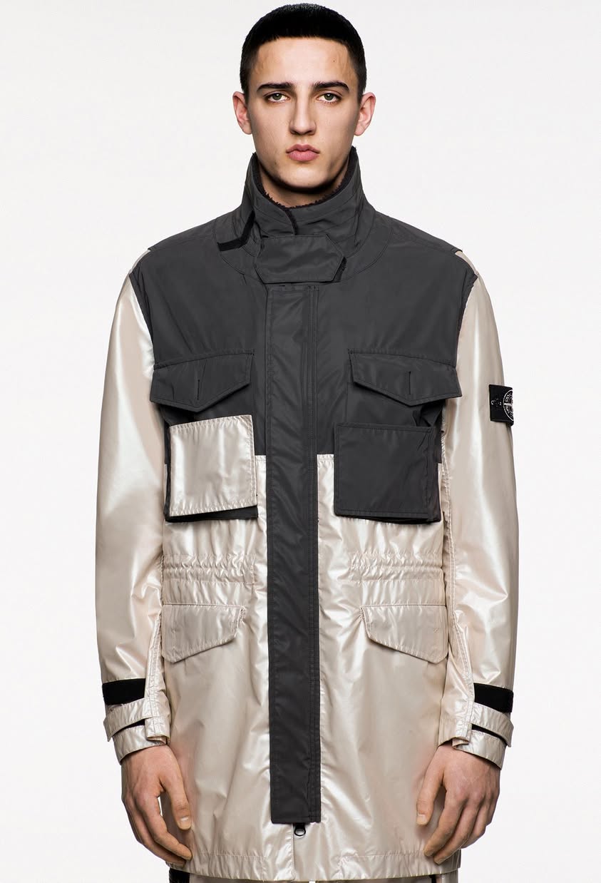 Stone Island Iridescent Coating Tela Reflex Mat 3 in 1 Jacket - Size XL (ARCHIVE)