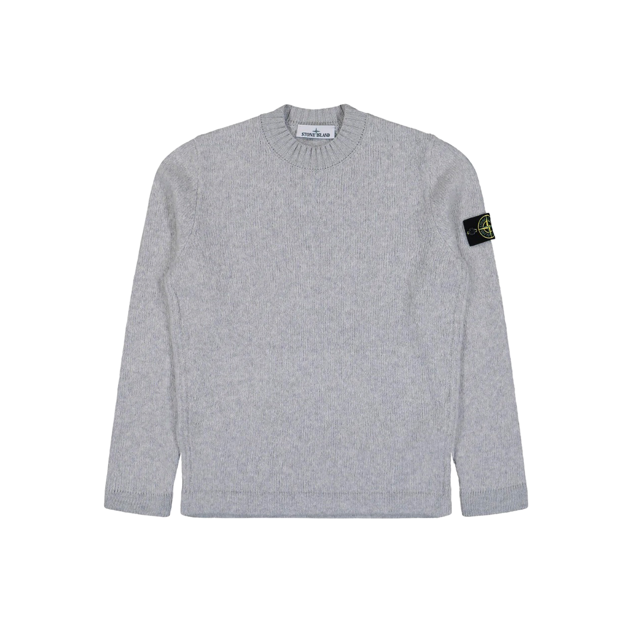 Stone Island Knit Crewneck 'Melange Grey'