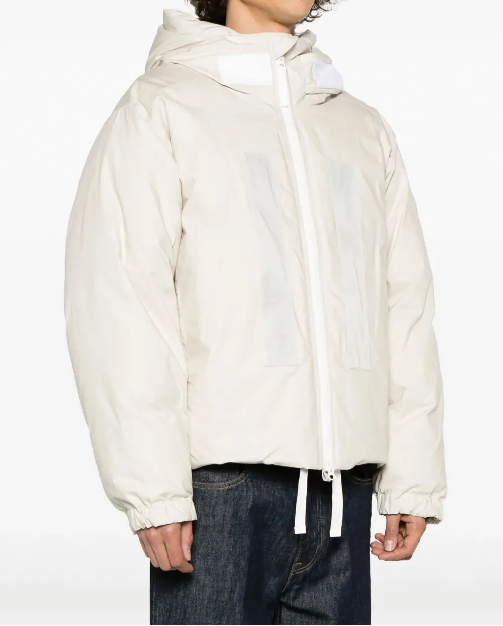 Stone Island Marina Reflective Puffer Jacket 'Natural' - Size L (ARCHIVE)