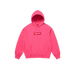 supreme box logo hoodie magenta heavyweight fleece streetwear hoodie with red box logo at The Attic