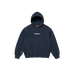 supreme box logo hoodie navy heavyweight fleece streetwear essential at The Attic