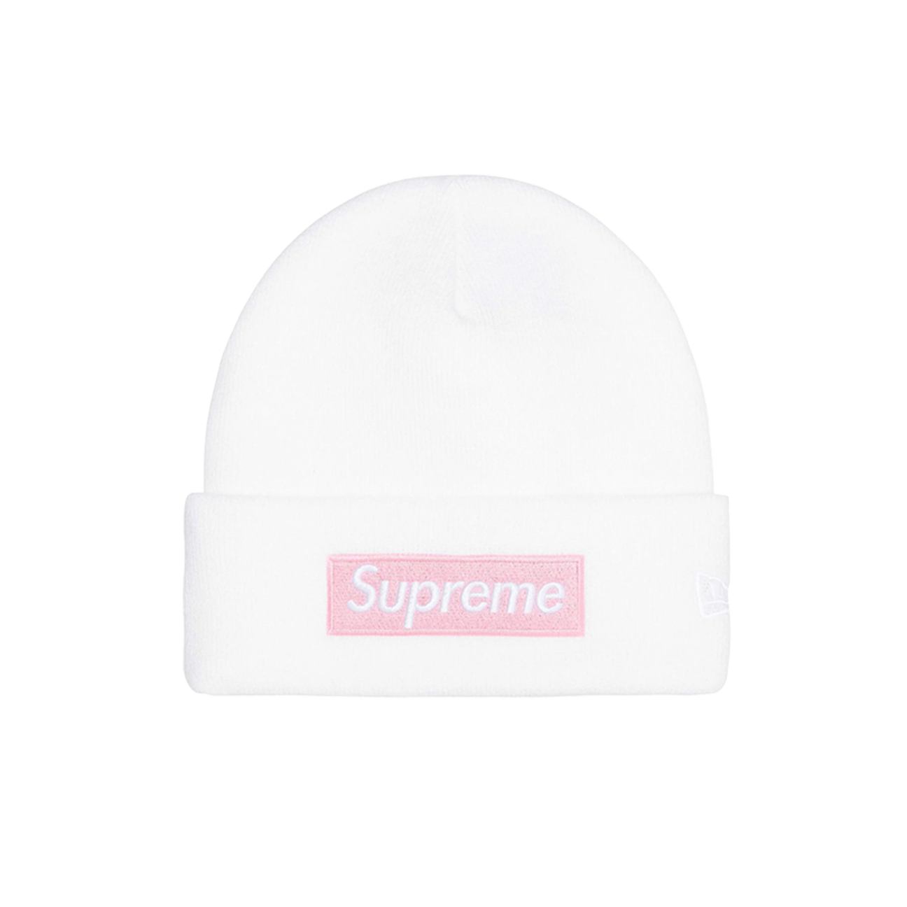 帽子 Supreme NEW ERA Box Logo Beanie 25 White Supreme New Era Box Logo Beanie 'White' – The Attic