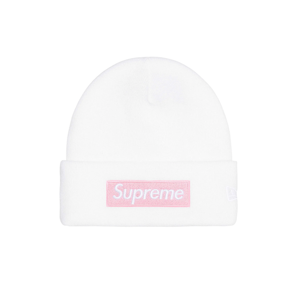 Supreme New Era Box Logo Beanie 'White' – The Attic