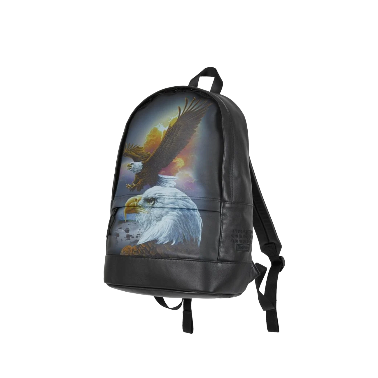 Supreme x MM6 Maison Margiela Eagle Leather Backpack 'Black'