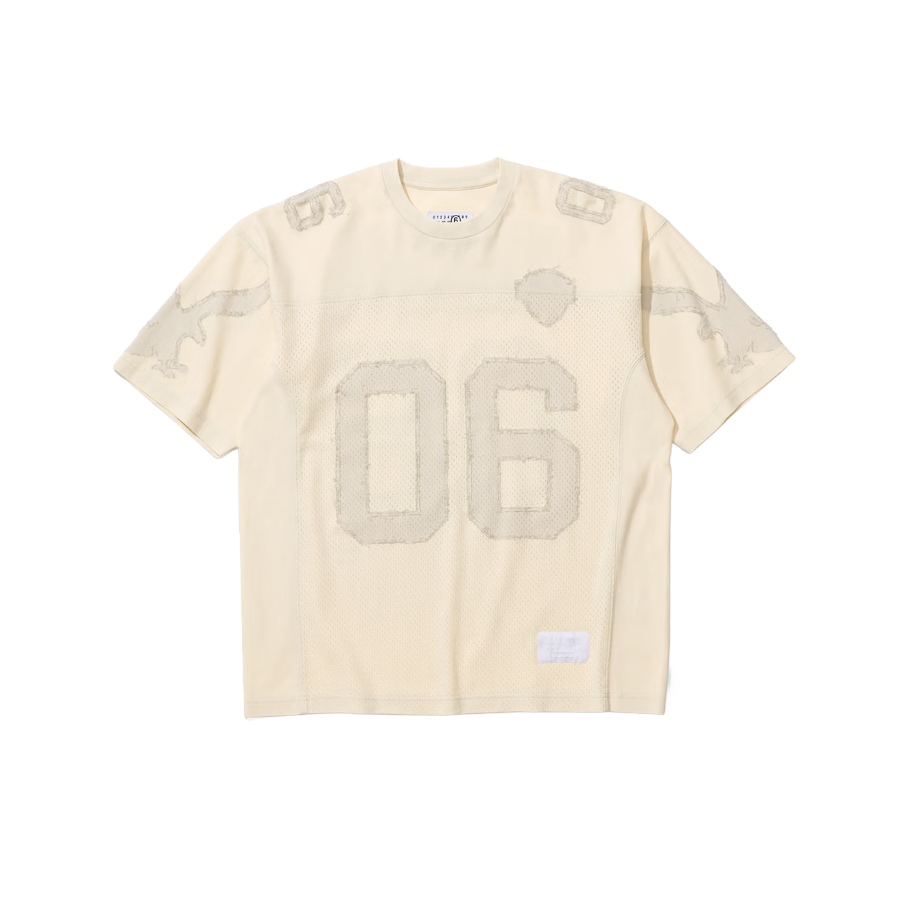 Supreme x MM6 Maison Margiela Cotton Football Jersey 'White'