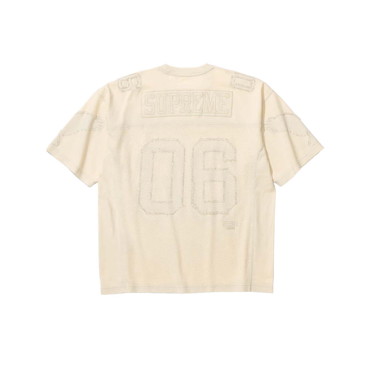Supreme x MM6 Maison Margiela Cotton Football Jersey 'White'