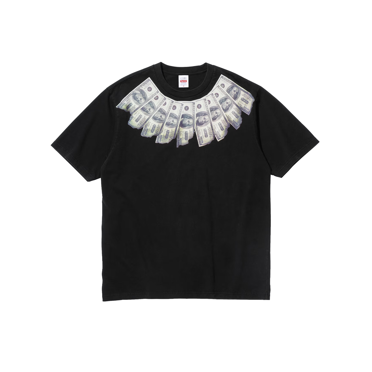 Supreme x MM6 Maison Margiela Money S/S Top 'Black'