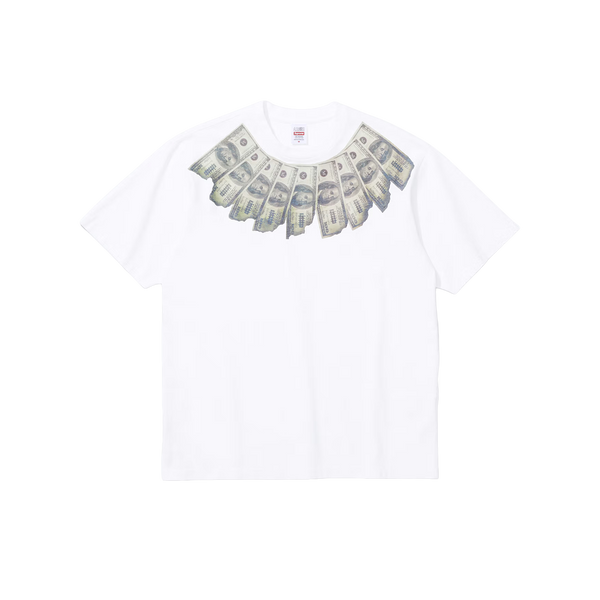 Supreme x MM6 Maison Margiela Money サイズM Supreme x MM6 Maison Margiela Money S/S Top 'White' – The Attic