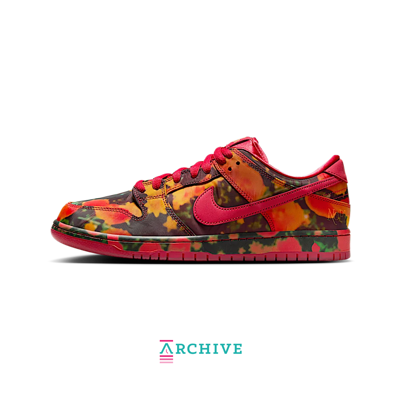 The Wizard of Oz x Nike Dunk Low SB 'Poppy Field' Size 41 (ARCHIVE)