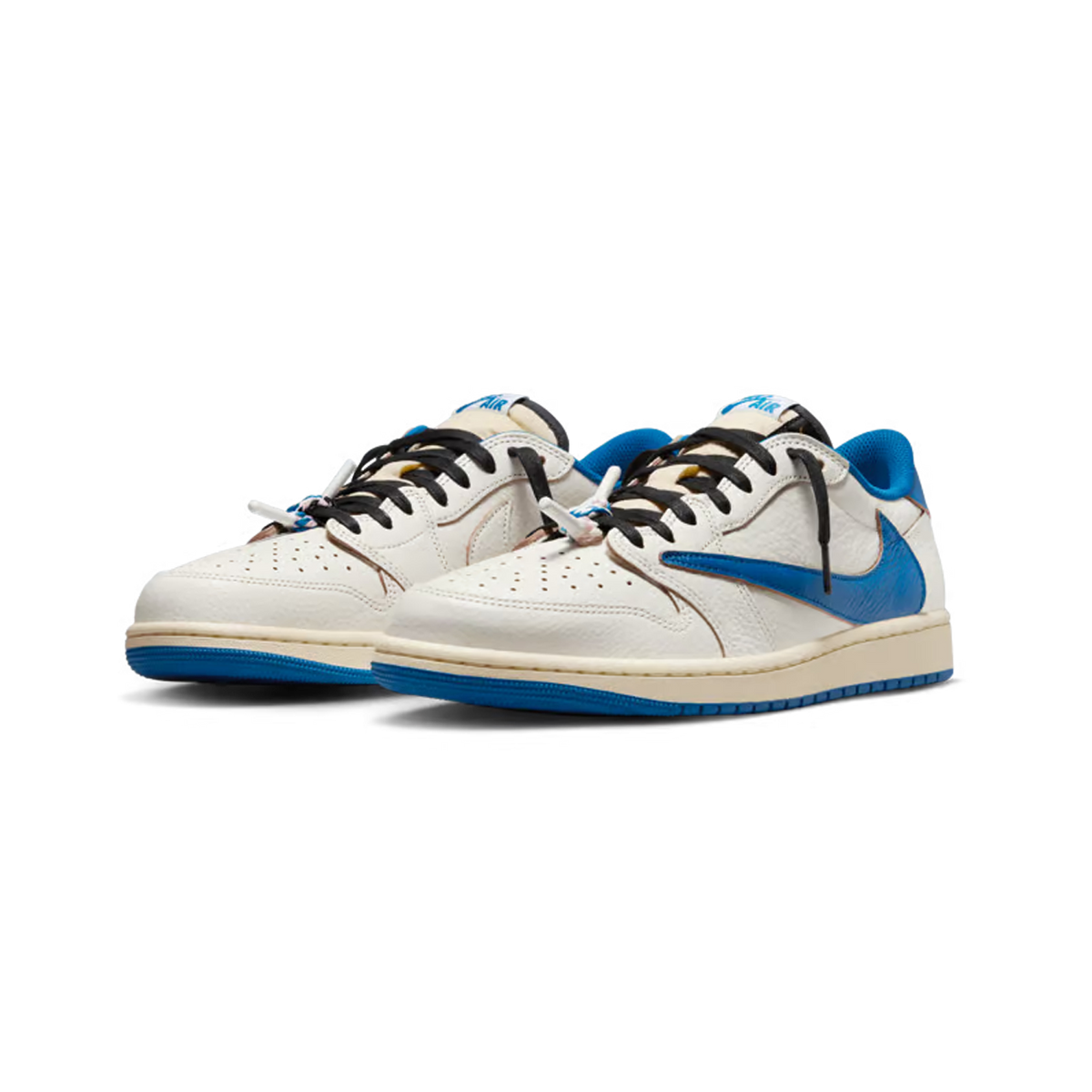 Travis Scott x fragment design x Air Jordan 1 Low OG 'Military Blue'