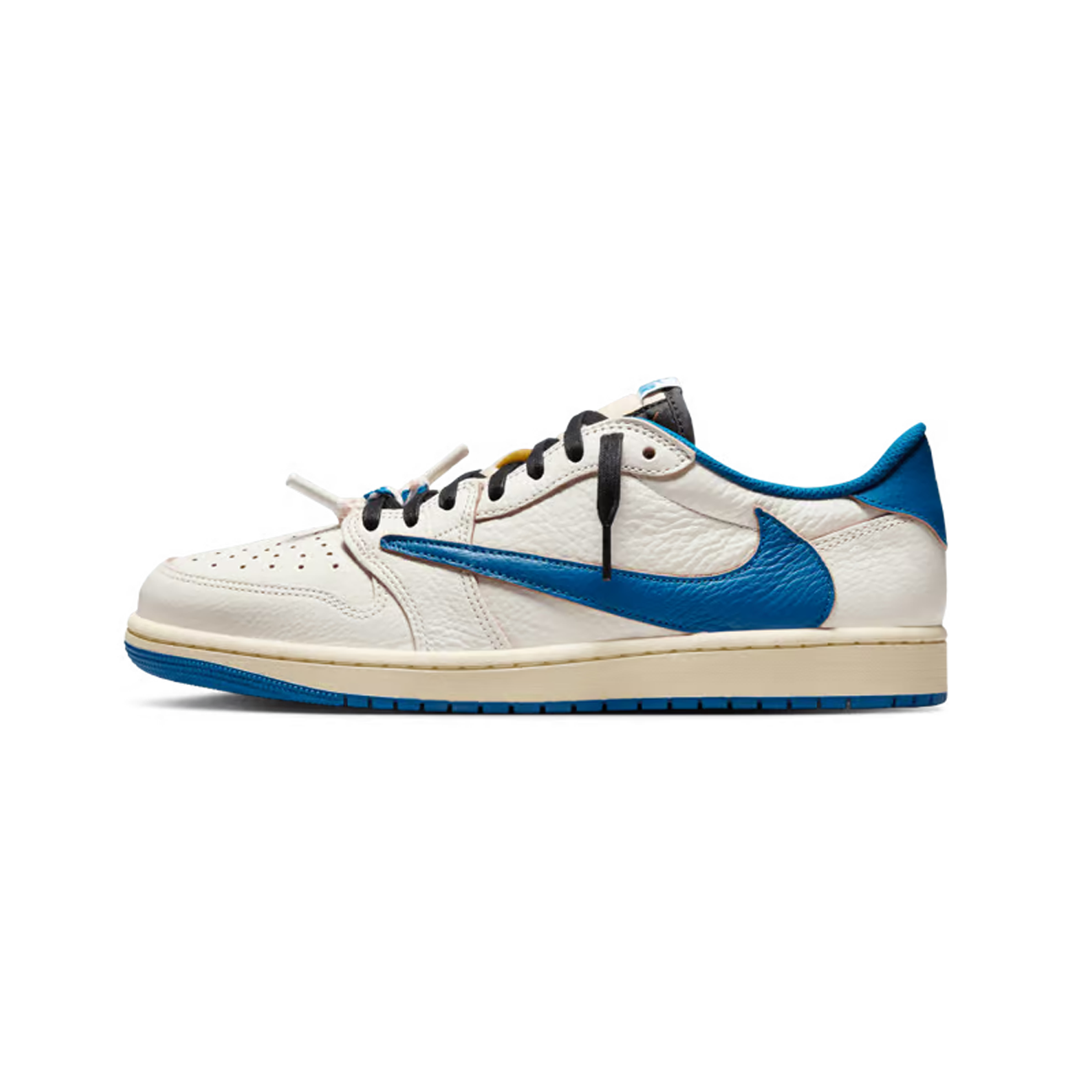 Travis Scott x fragment design x Air Jordan 1 Low OG 'Military Blue'