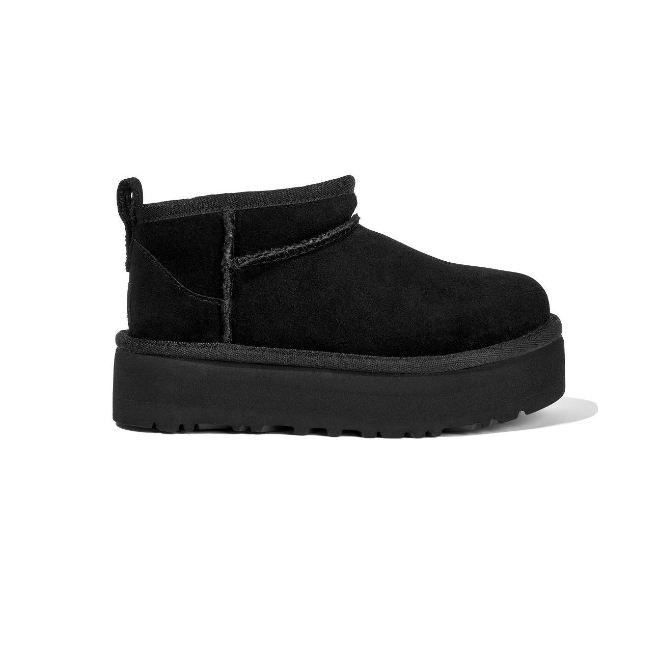 UGG Classic Ultra Mini Platform Boot 'Black' (Kids)