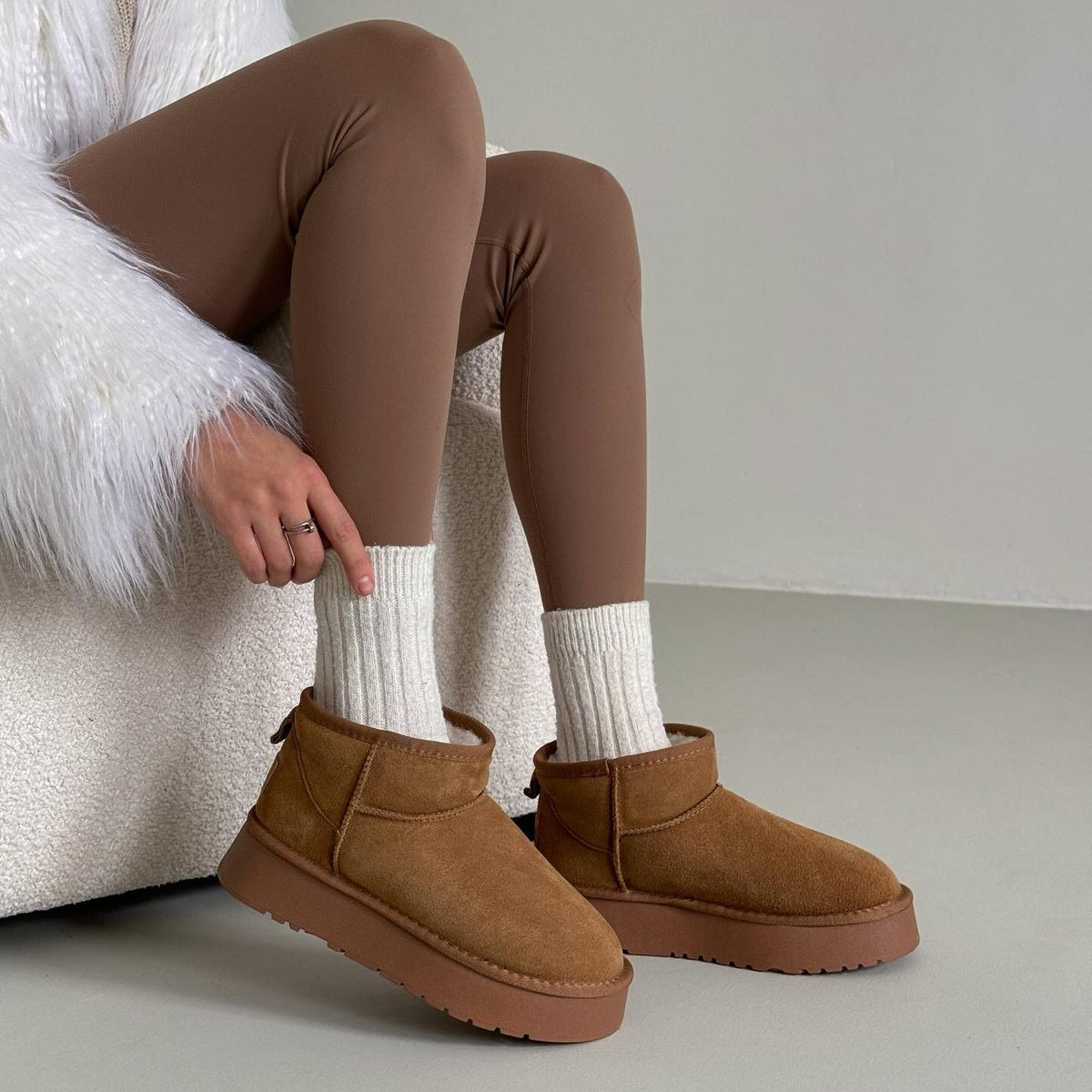UGG Classic Ultra Mini Platform Boot 'Chestnut' (W)