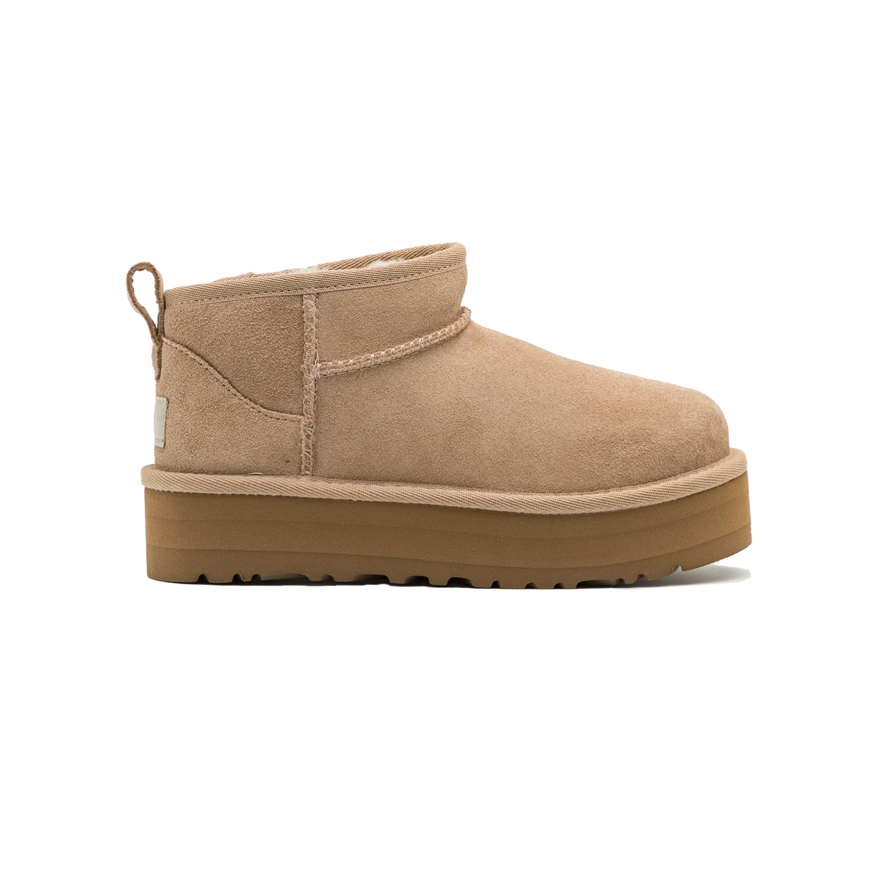 UGG Classic Ultra Mini Platform Boot 'Sand' (Kids)