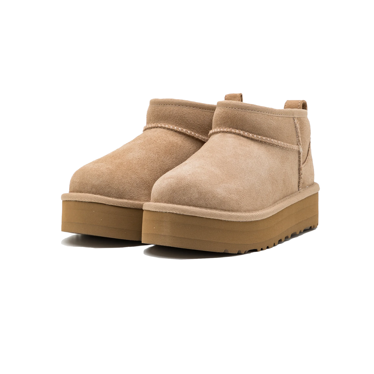 UGG Classic Ultra Mini Platform Boot 'Sand' (Kids)