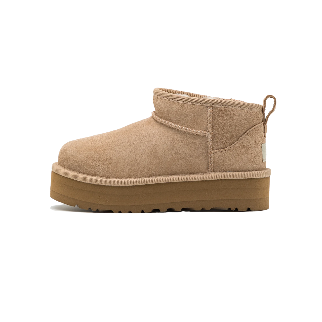 UGG Classic Ultra Mini Platform Boot 'Sand' (Kids)