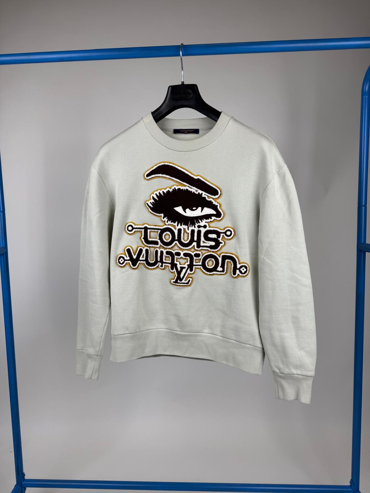 Logo Embroidered Crewneck Sweatshirt 'Light Green' - Size S (ARCHIVE)