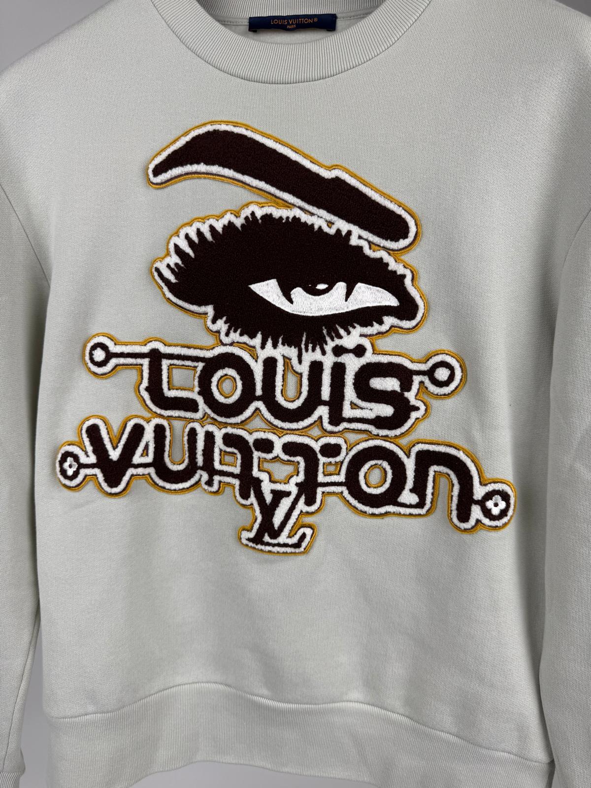 Logo Embroidered Crewneck Sweatshirt 'Light Green' - Size S (ARCHIVE)