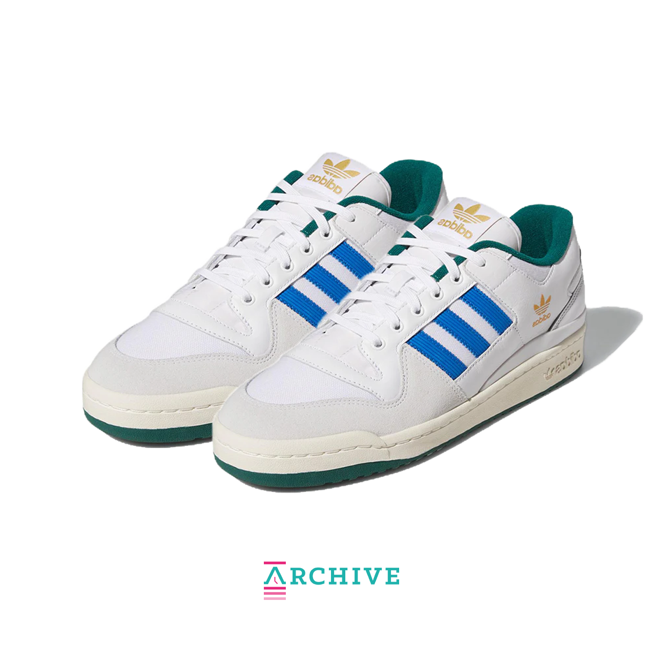 Adidas Forum Low ADV 'White Blue Bird' - Size 47 1/3 (ARCHIVE)