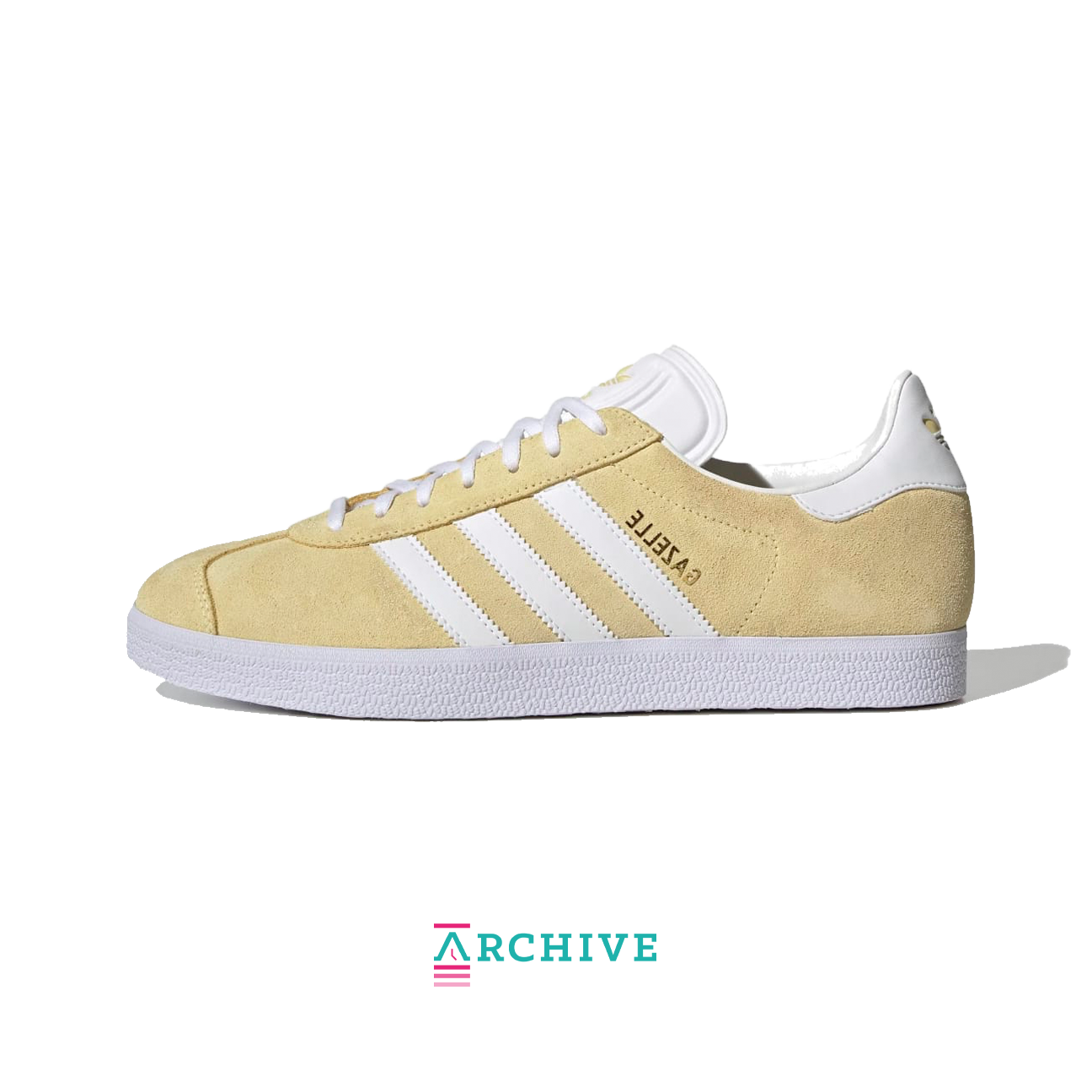Adidas Gazelle Almost Yellow Cloud White - Size 41 1/3 (ARCHIVE)