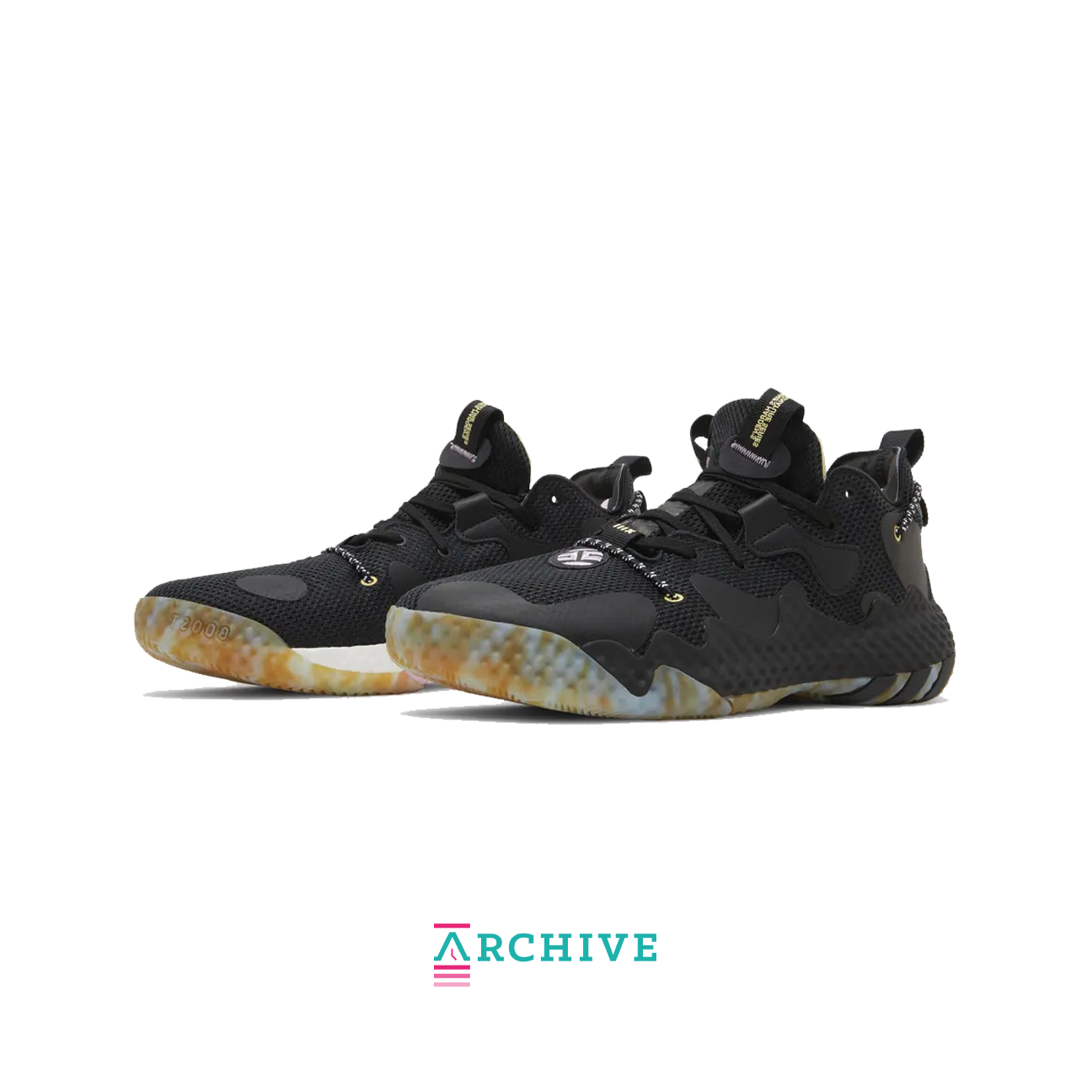 adidas Harden Vol. 6 'Black Marbled'  - Size 46 (ARCHIVE)