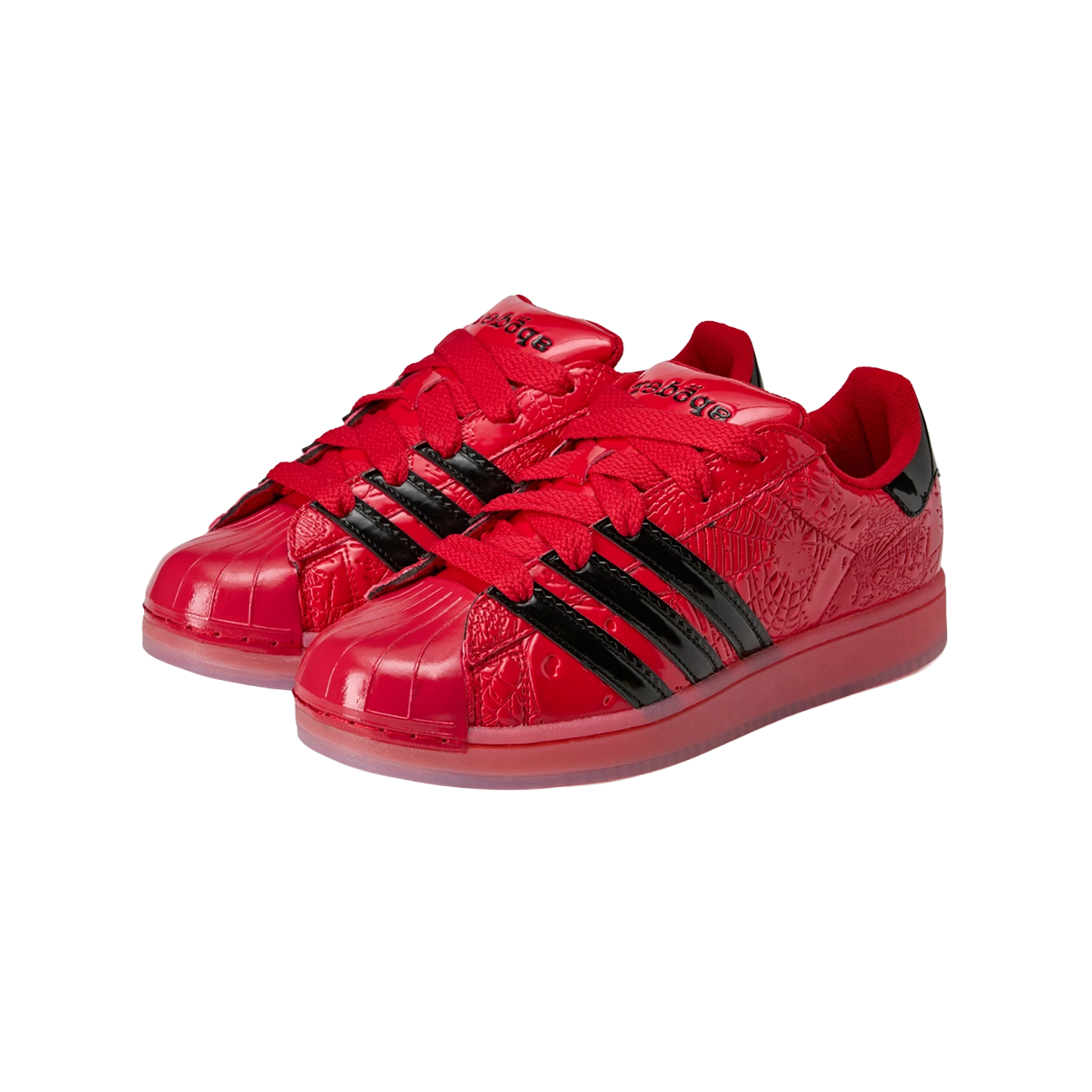 Adidas Superstar x Sp5der 'Red Black'