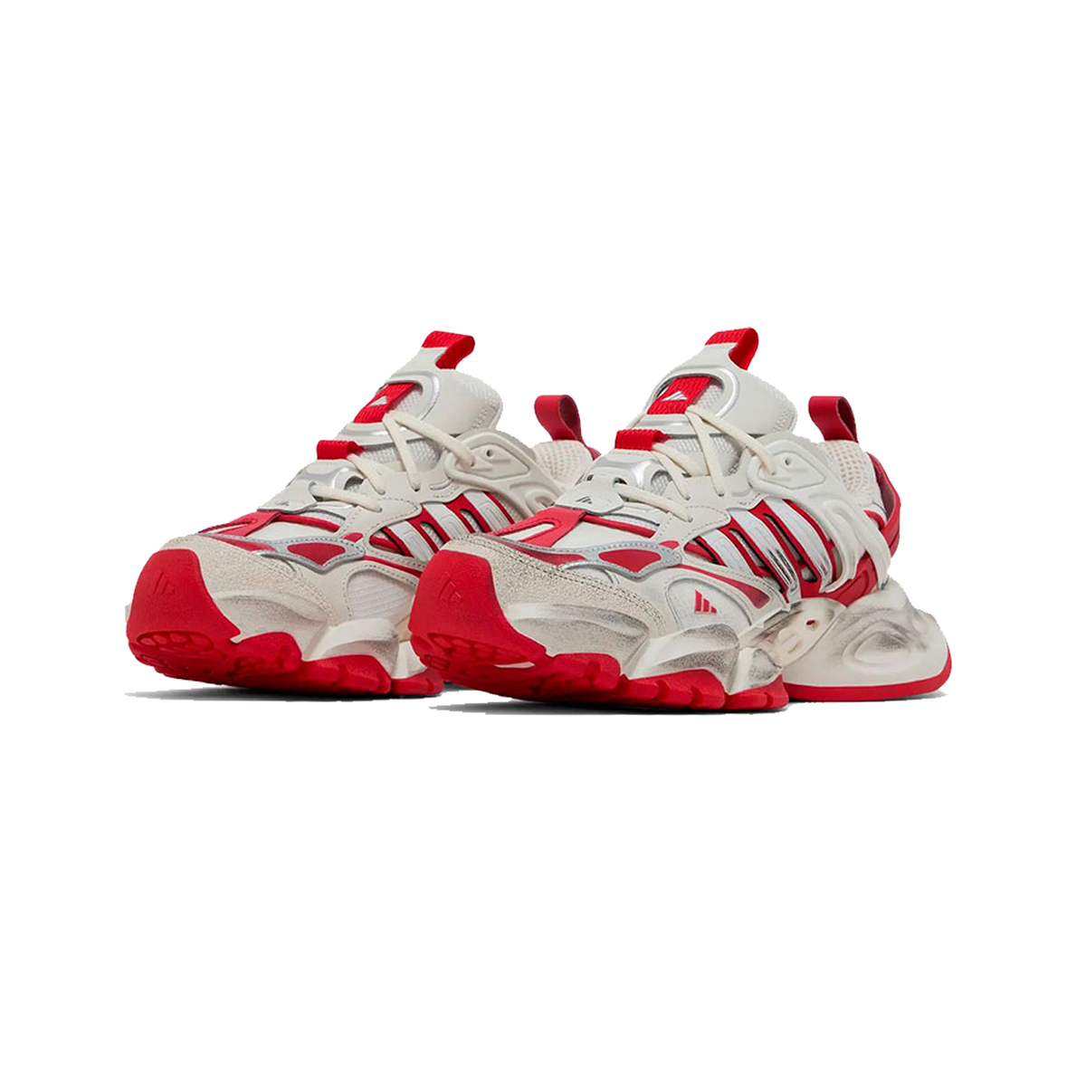 adidas Vento XLG Deluxe 'White Red' photo 2