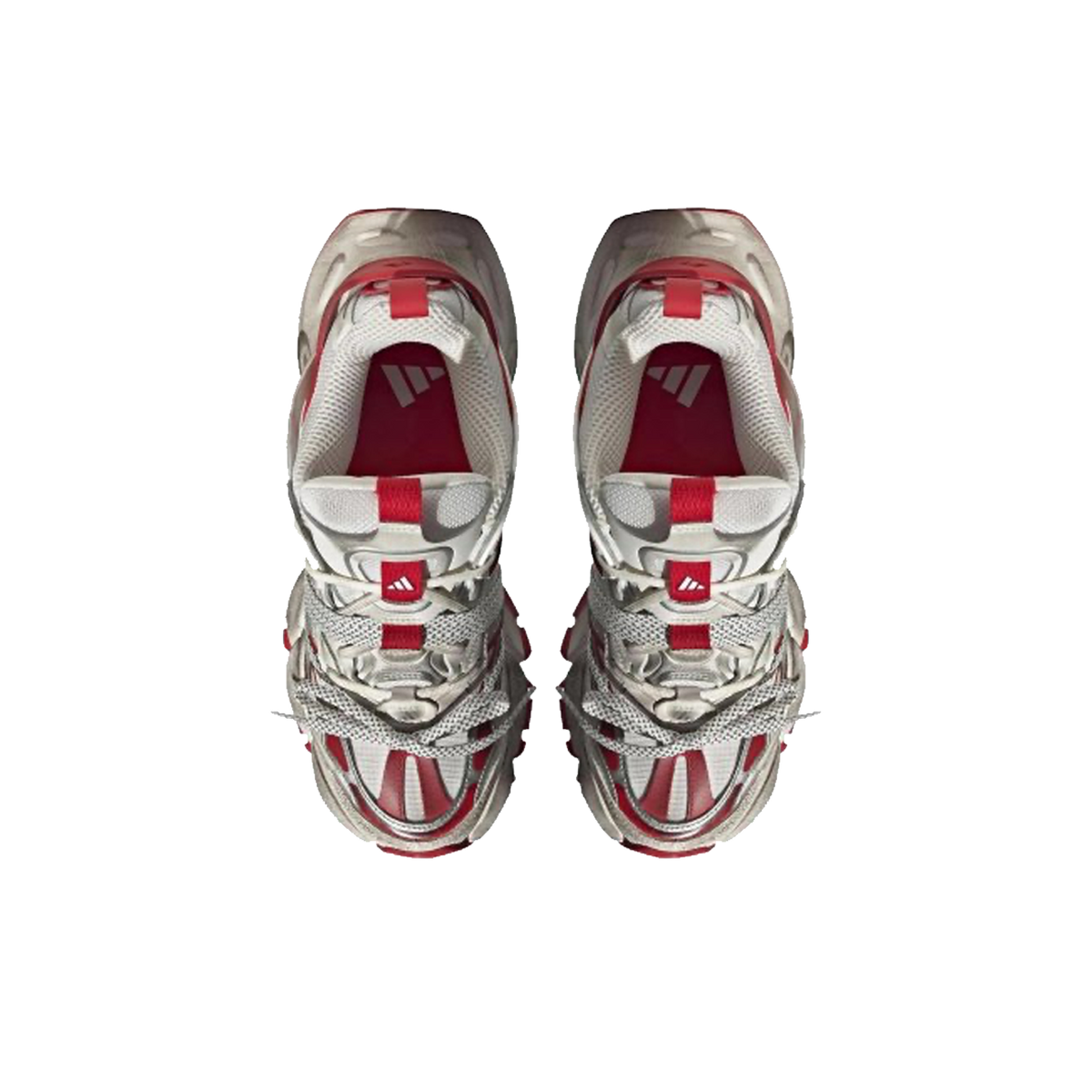 adidas Vento XLG Deluxe 'White Red' photo 5