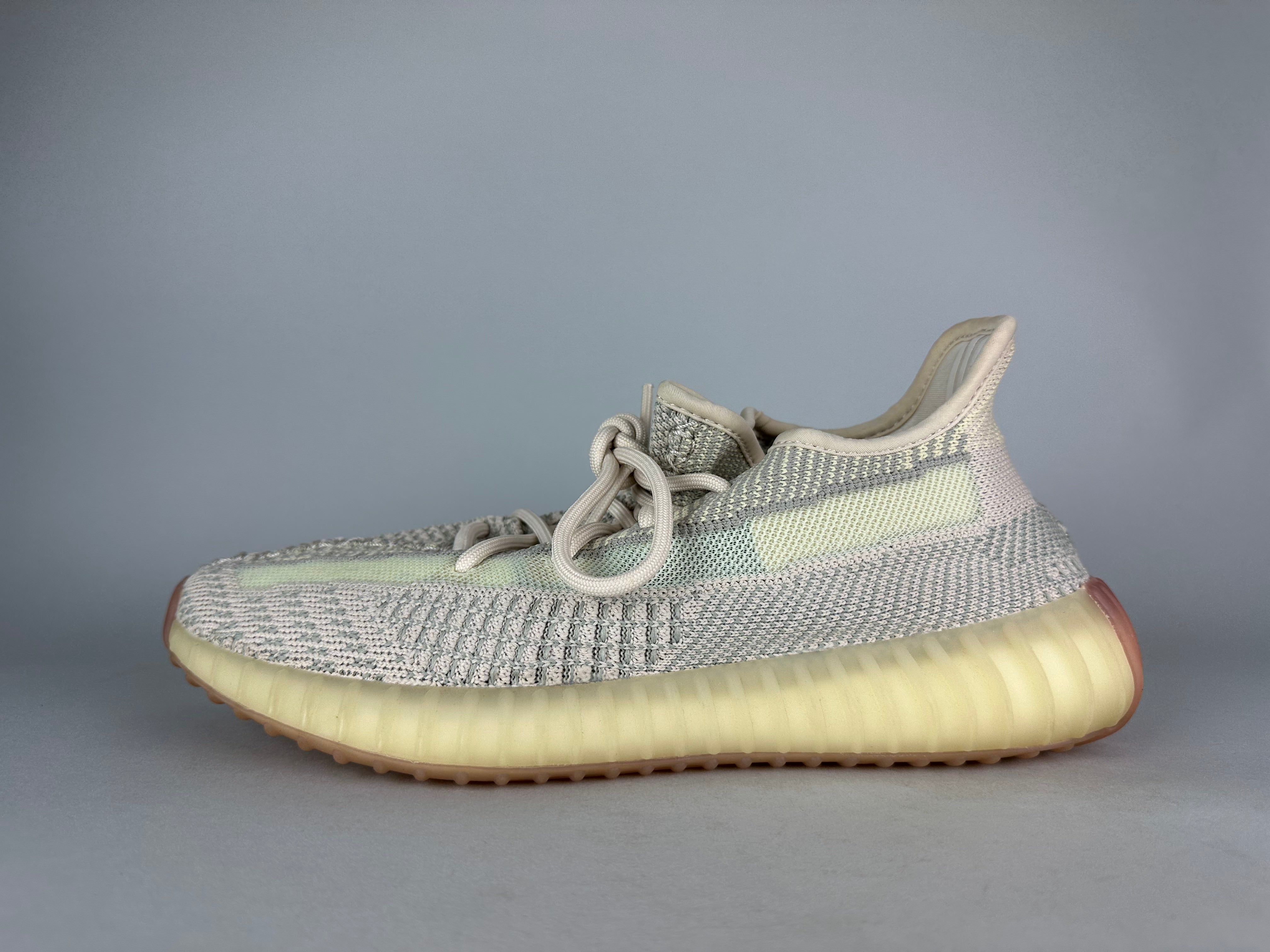 adidas Yeezy Boost 350 V2 'Citrin Non-Reflective' - Size 42 (ARCHIVE)