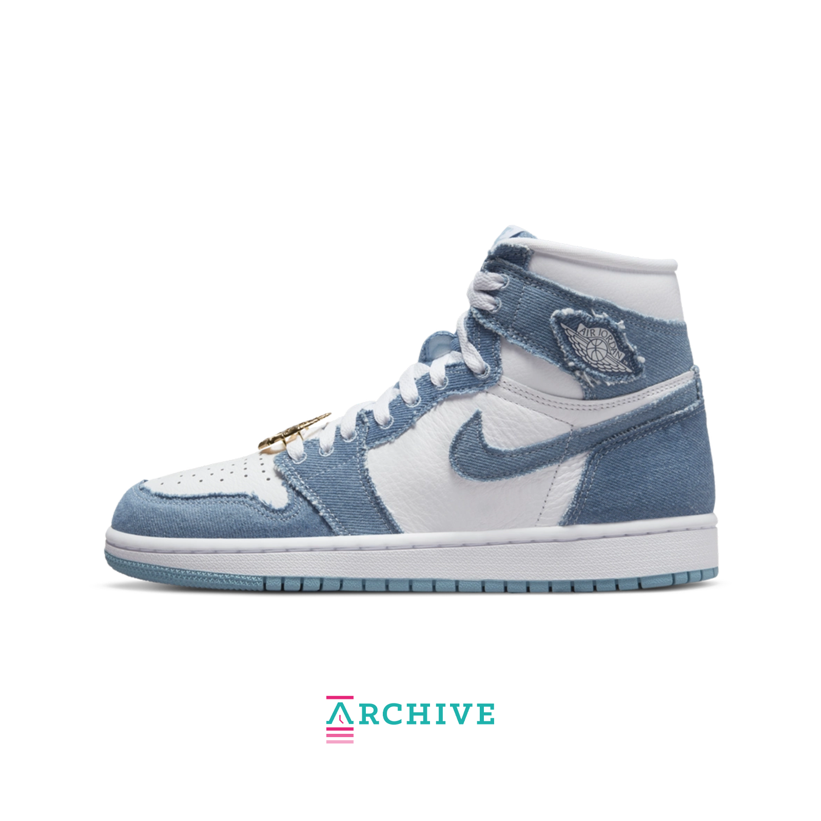 Air Jordan 1 High OG 'Denim' (Women's) - Size 37.5 (ARCHIVE)-10160166666570-The Attic