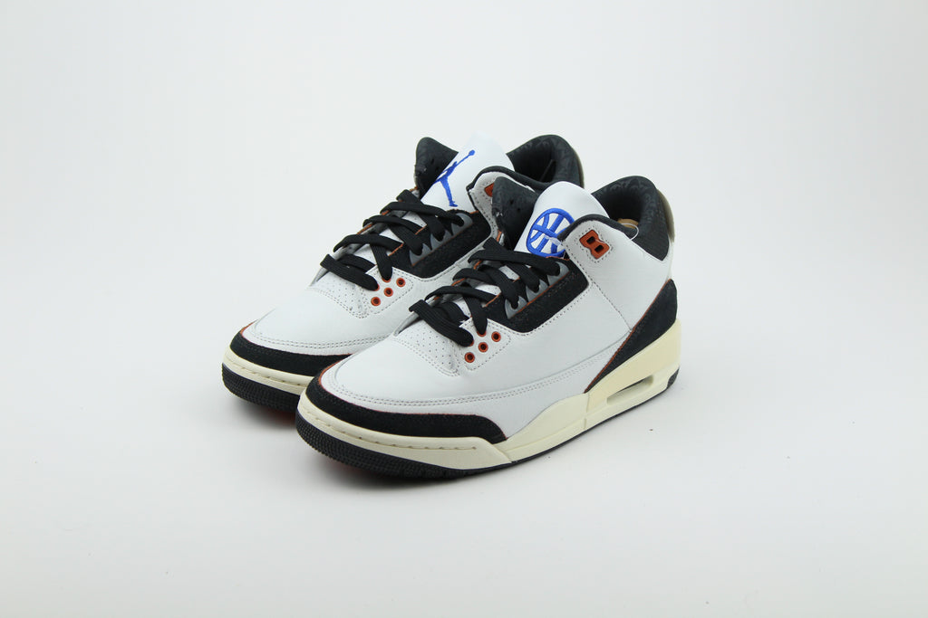 Air Jordan 3 Quai 54 sneakers, vibrant, limited edition, collaboration, iconic silhouette, colorful design, premium materials, stylish, basketball-inspired, urban fashion. Stylish Air Jordan 3 Quai 54 sneakers with vibrant design