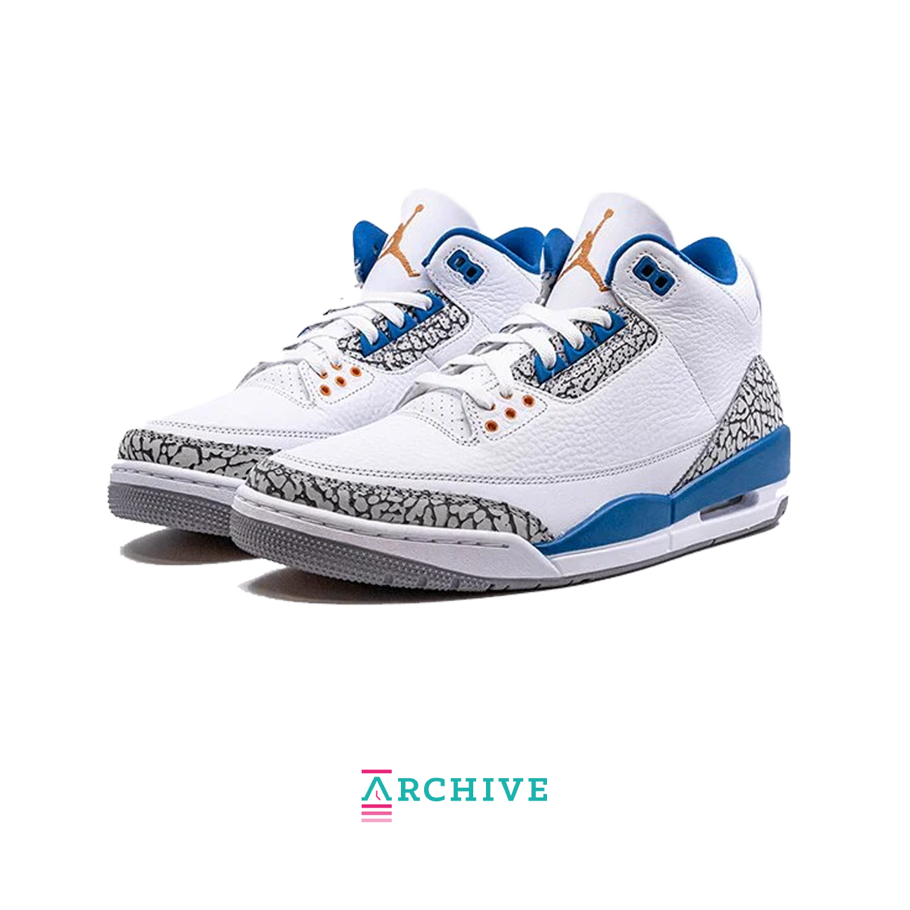 Air Jordan 3 Retro 'Washington Wizards' - Size 35.5 (ARCHIVE)