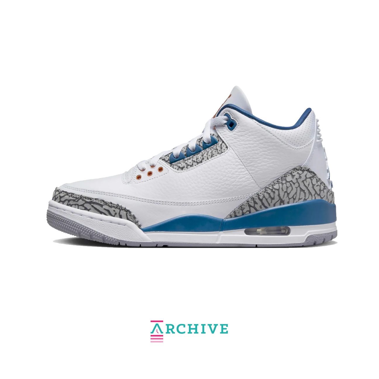 Air Jordan 3 Retro 'Washington Wizards' - Size 35.5 (ARCHIVE)