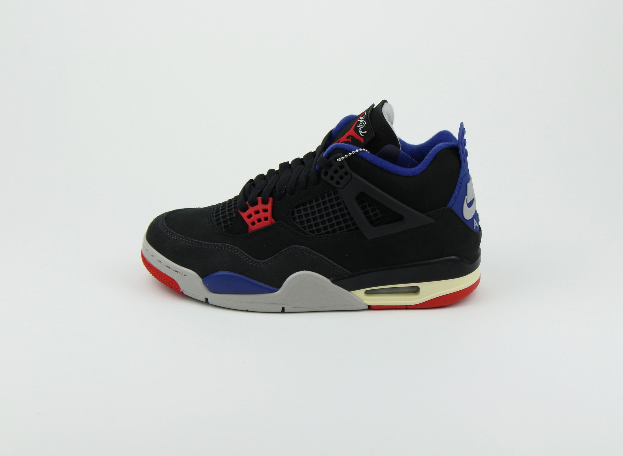 jordan 4 black blue red