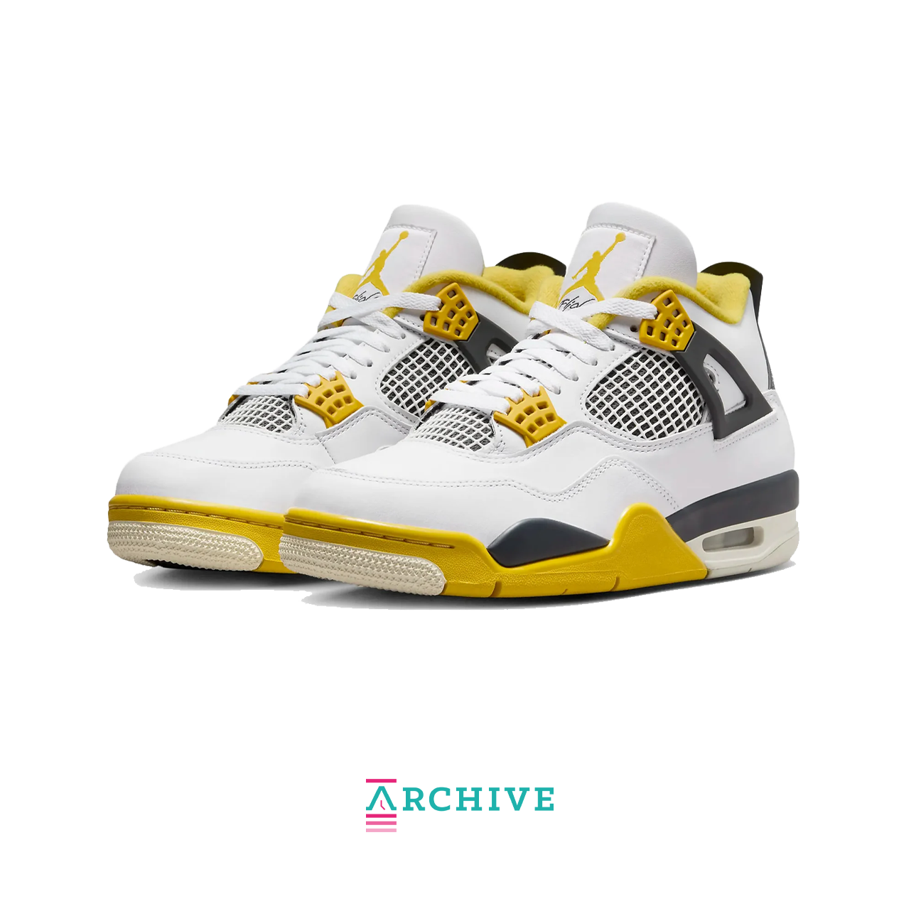 Air Jordan 4 Retro 'Vivid Sulfur' (Kvinder) - Størrelse 40 (ARKIV)