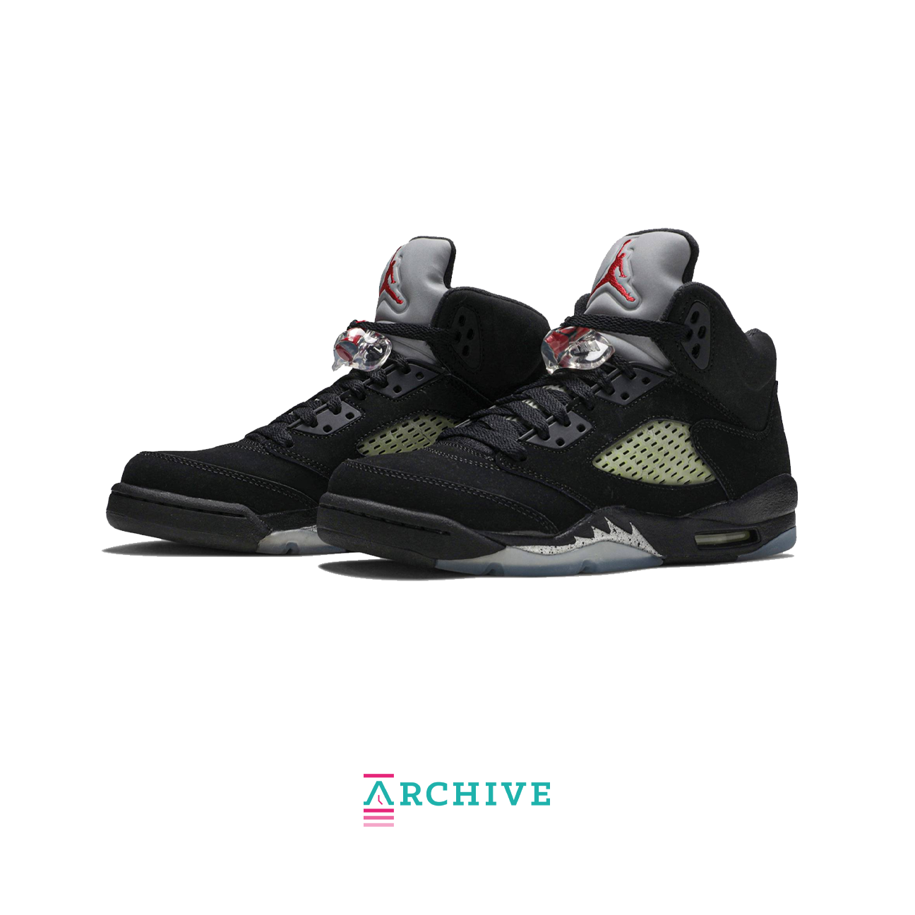 Air Jordan 5 Retro Black Metallic (2007) - Size 44.5 (ARCHIVE)