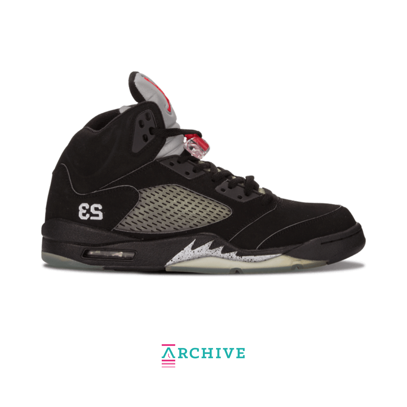 Air Jordan 5 Retro Black Metallic (2007) - Size 44.5 (ARCHIVE)