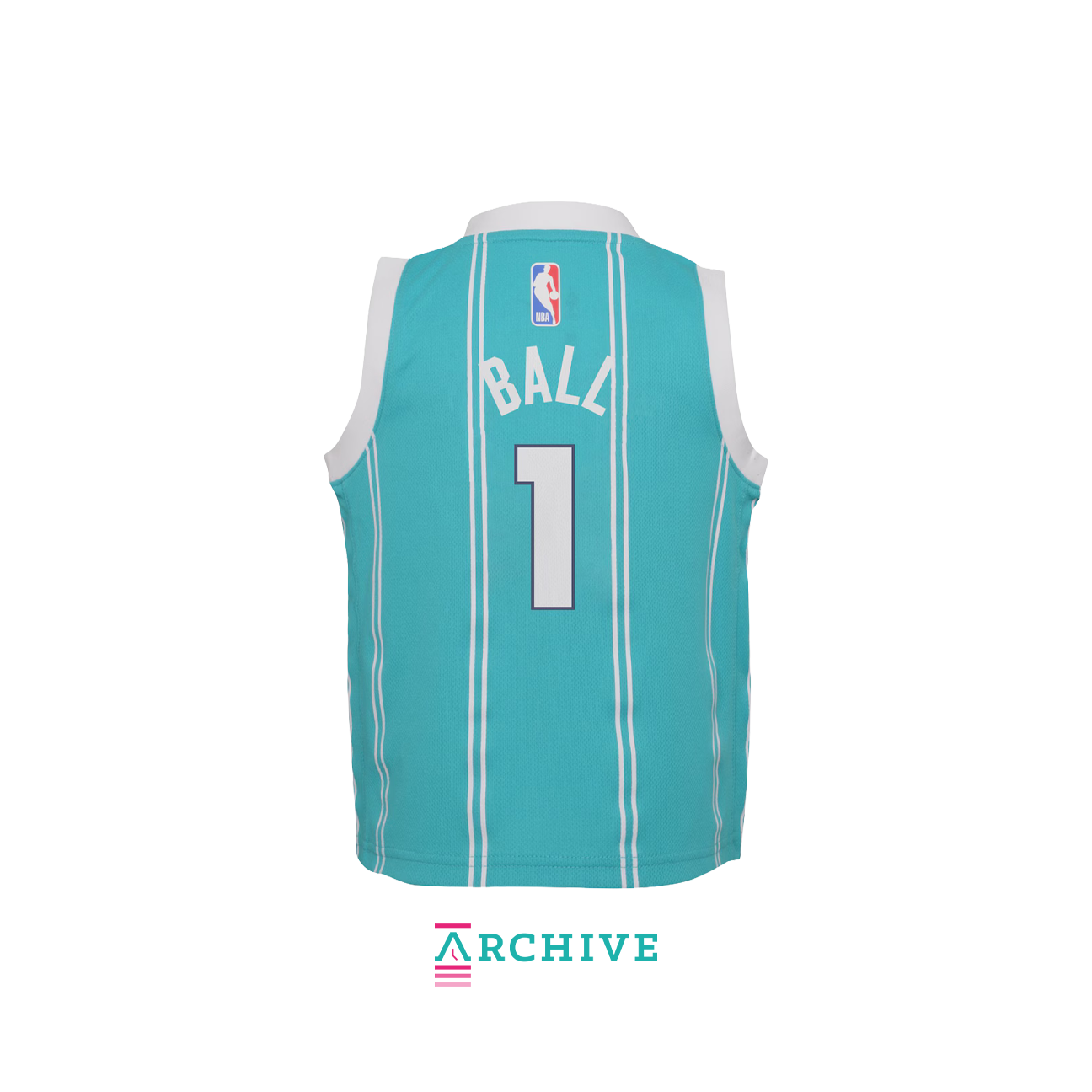 Air Jordan Lamelo Ball Hornets Icon Edition 2022 Swingman NBA Jersey 'Rapid Teal' - Size S (ARCHIVE) photo 2