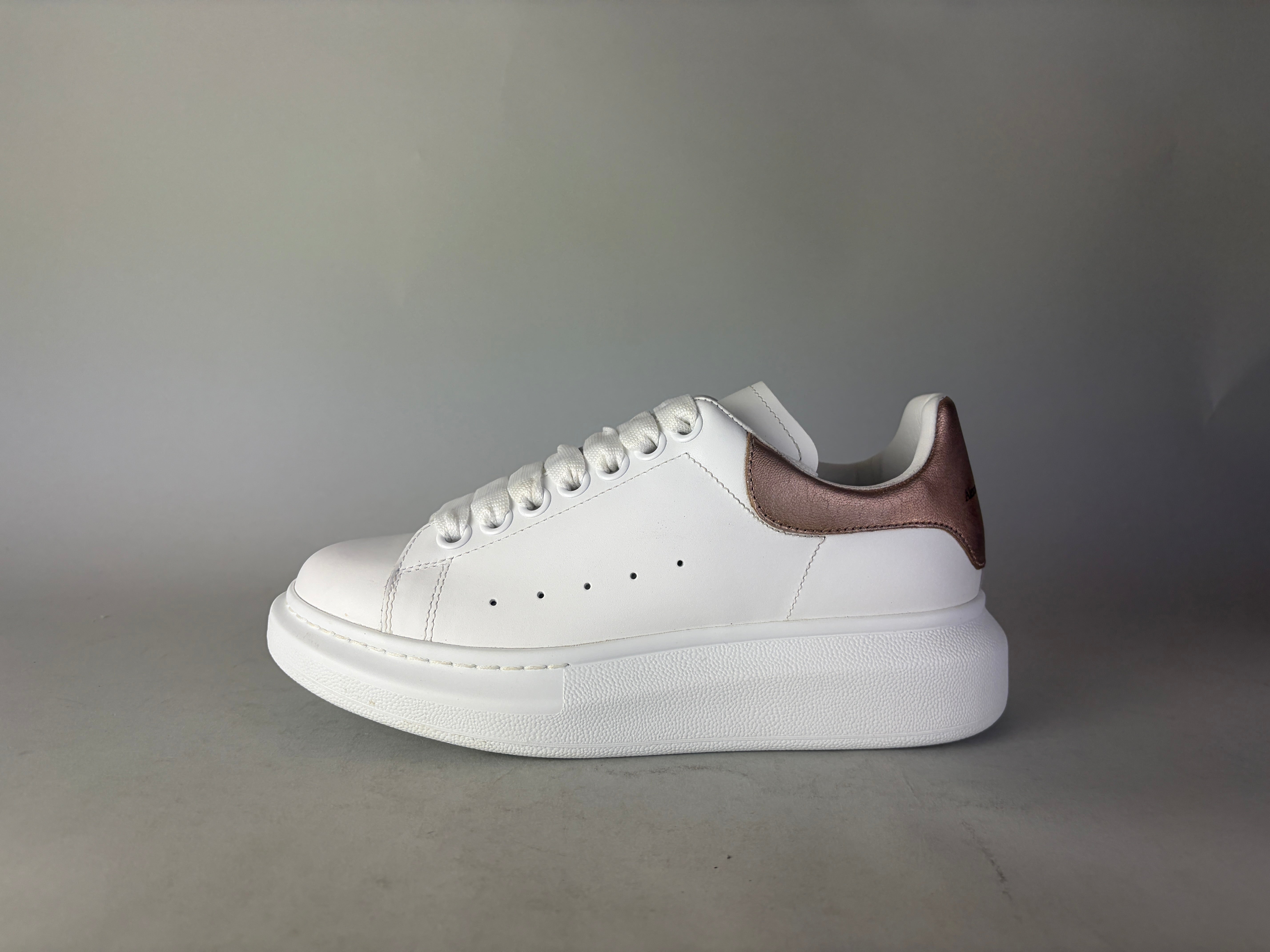 Alexander McQueen Oversized Sneaker 'White Bronze' - Size 35 (ARCHIVE)