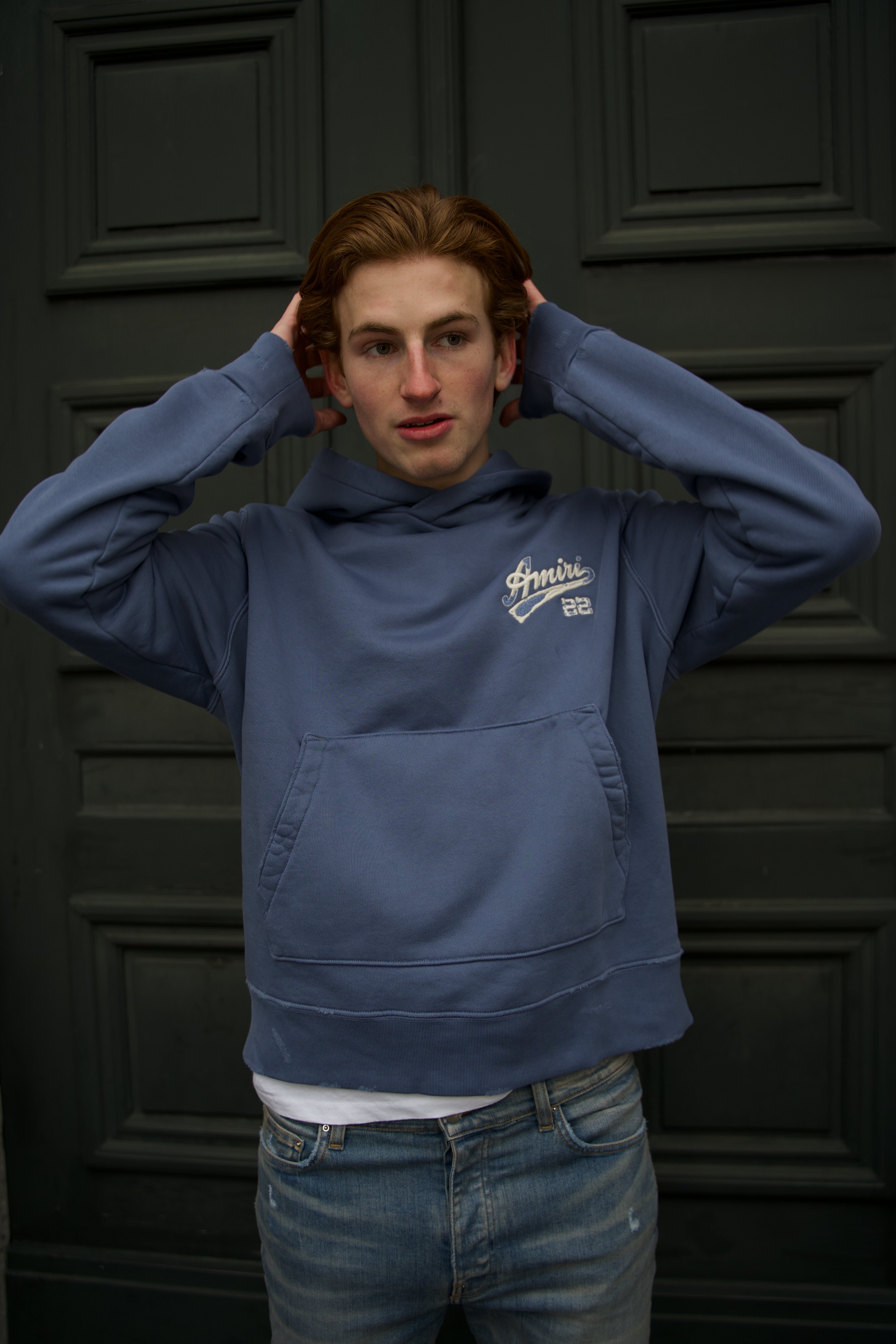 Amiri 22 Hoodie 'Bluefin'-9644406505802-The Attic