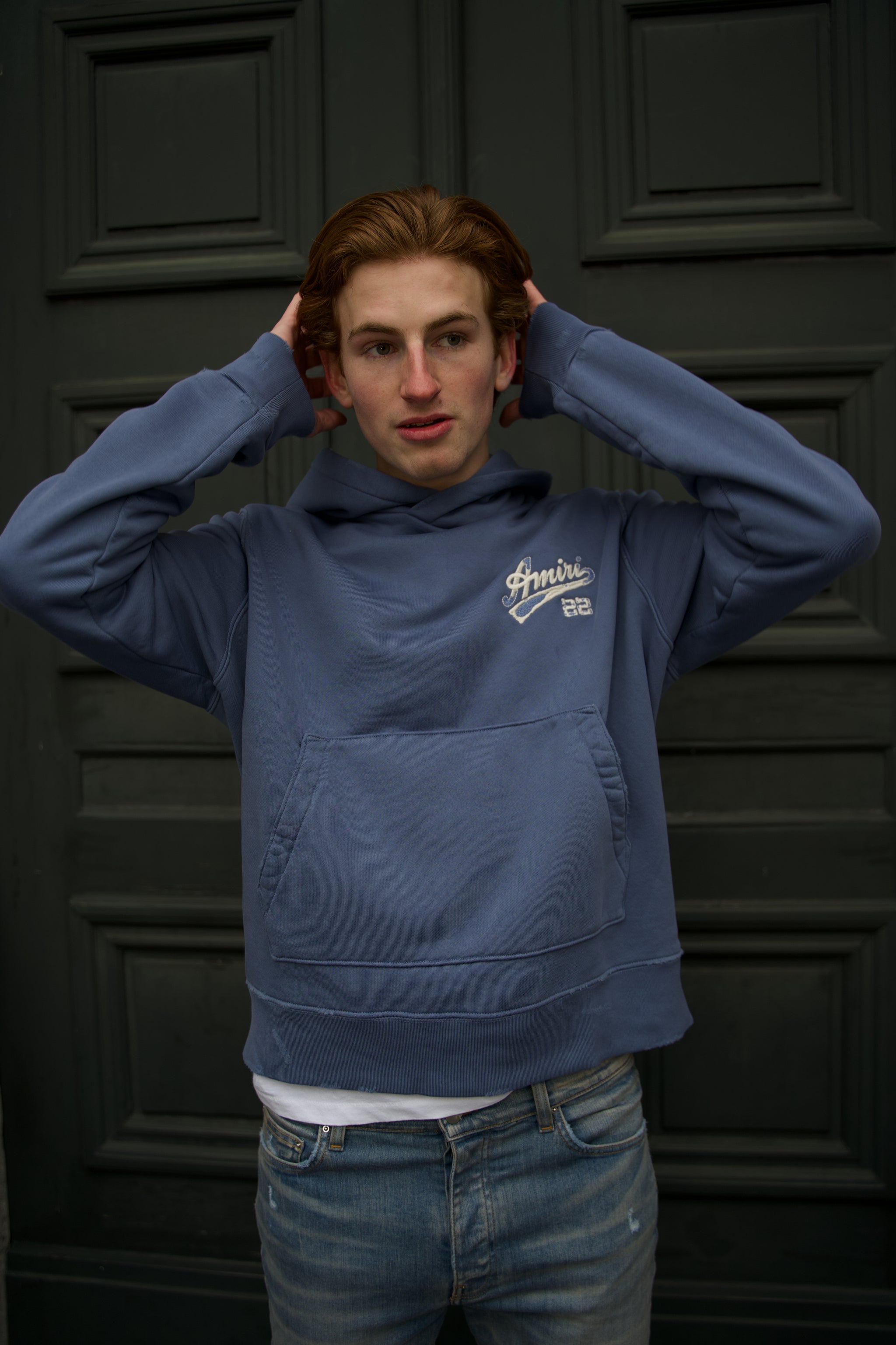 Amiri 22 Hoodie 'Bluefin' – The Attic