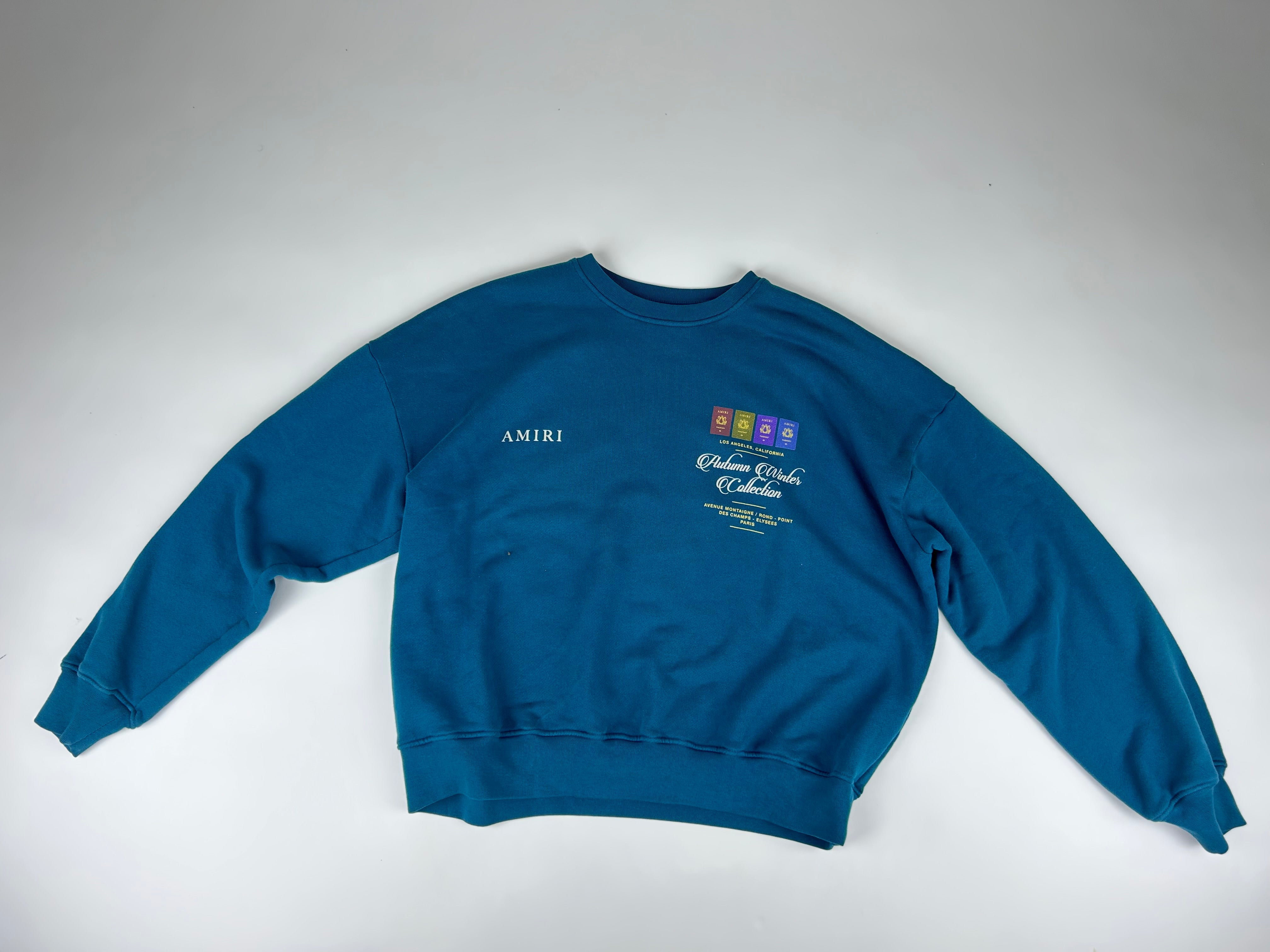 Amiri Runway Autumn-Winter 2020 Paris Show Exclusive Sweatshirt - Size M (ARCHIVE)